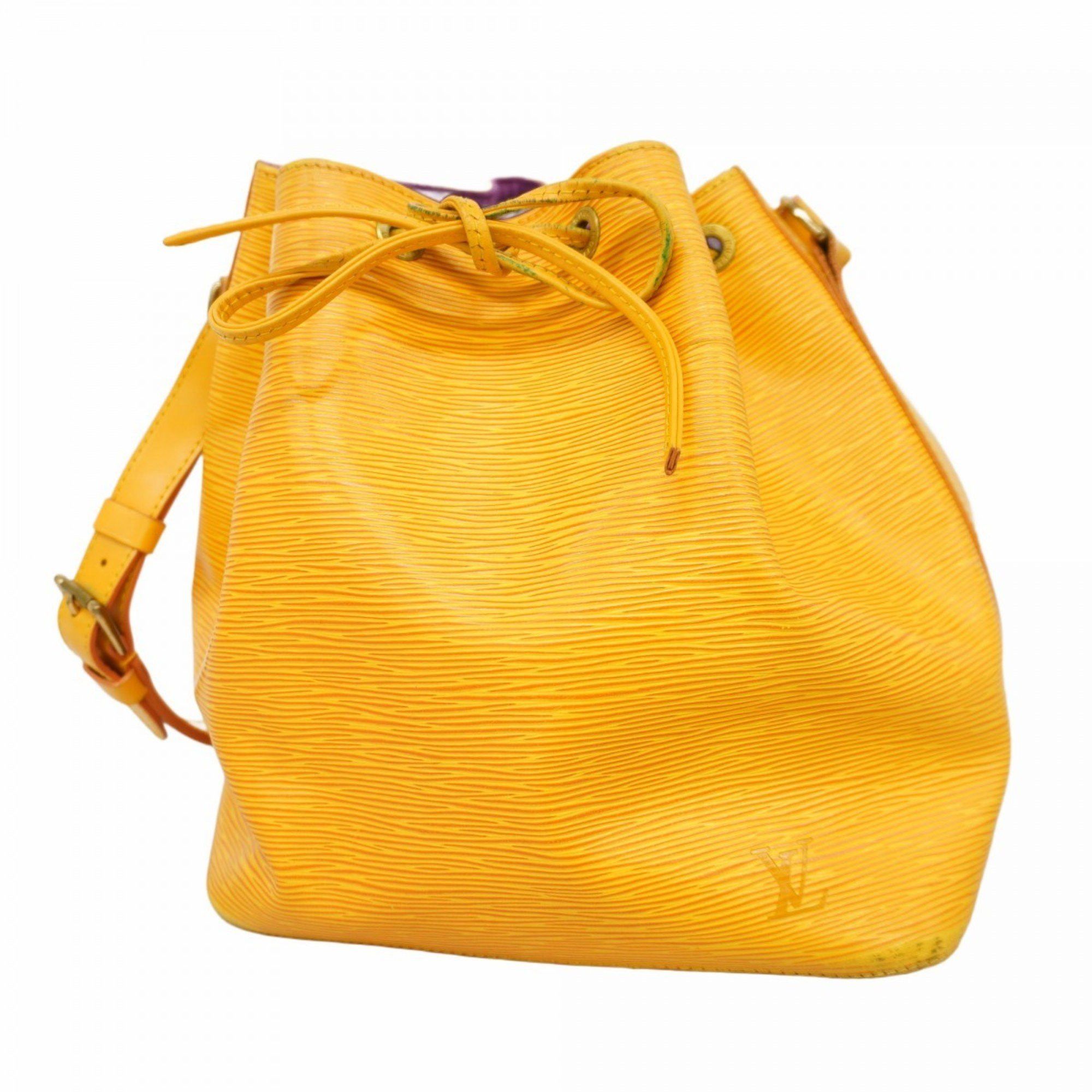 Louis Vuitton Shoulder Bag Epi Petit Noe M44109 Jaune Ladies, Women's