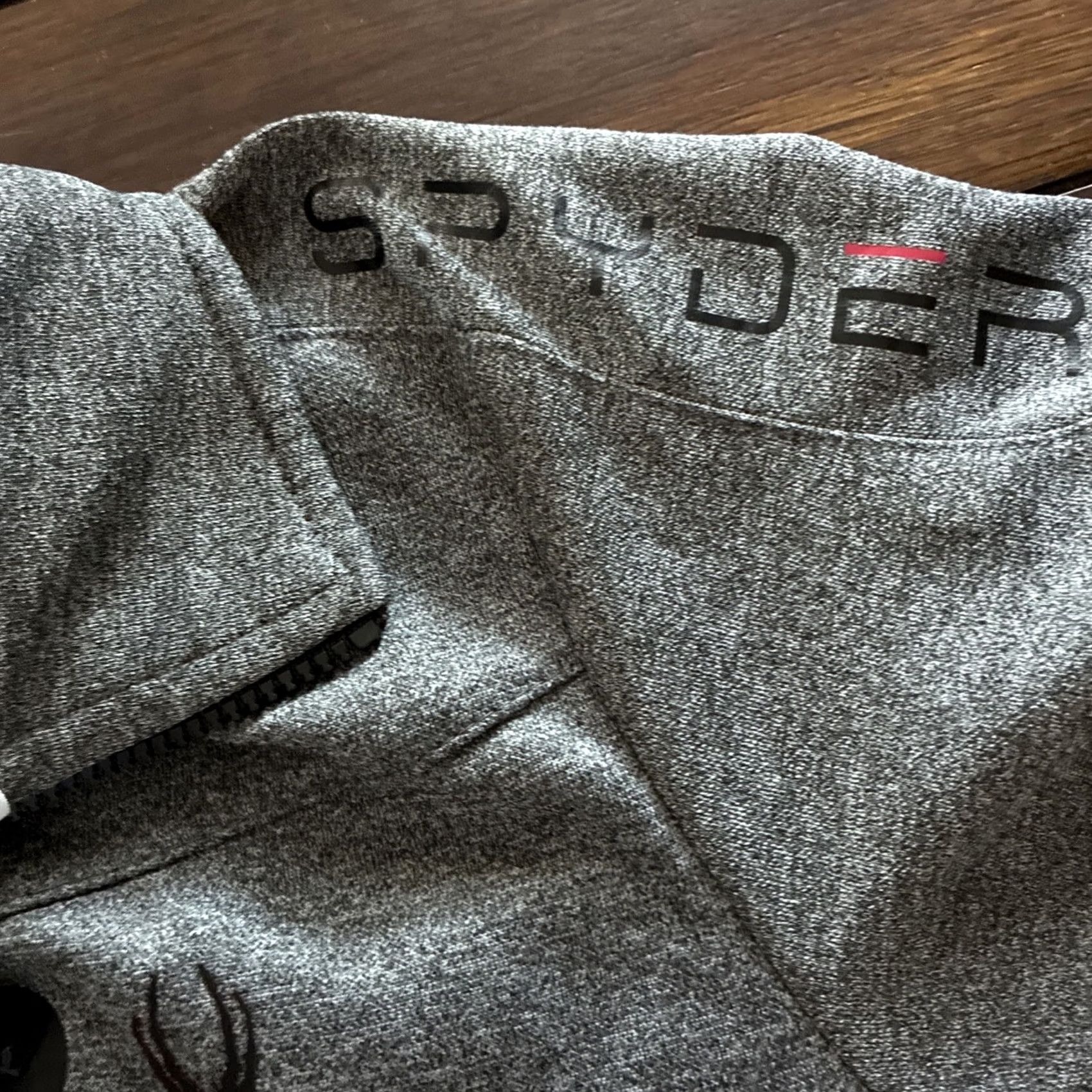 Spyder Spyder Active Jacket Mens Large Gray Full Zip Pockets Logo Size US L / EU 52-54 / 3 - 6 Thumbnail