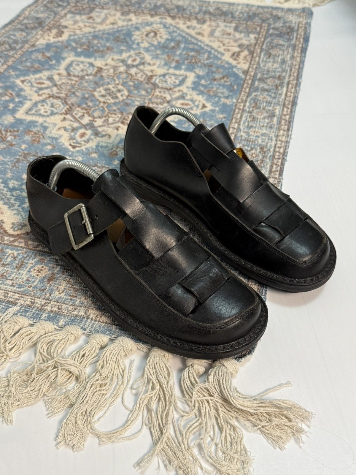 Trippen Rare Trippen Fisherman Avant Garde Leather Shoes Size EU 42 Size US 9 / EU 42 - 1 Thumbnail
