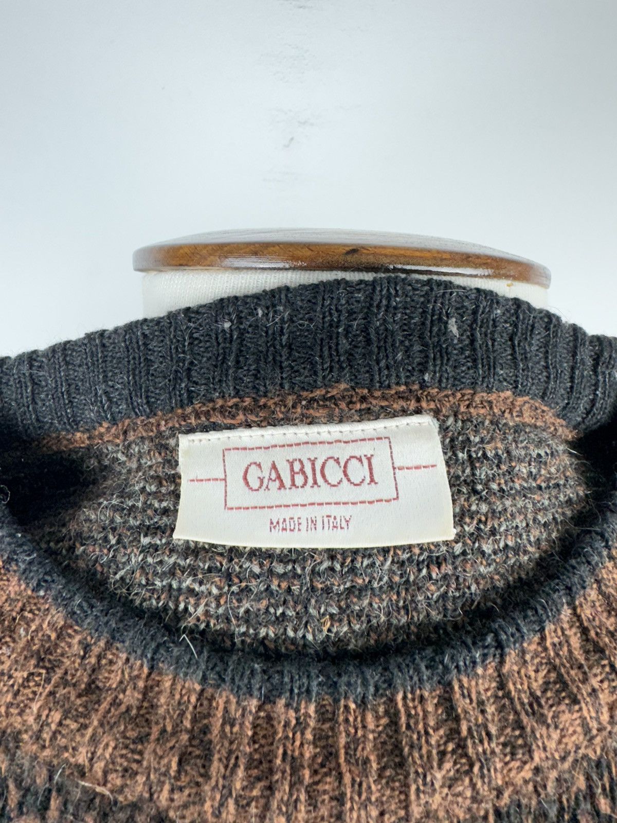 Gabicci × Vintage Vintage Gabicci Acrylic Wool Alpaca Sweater Crew Neck Jumper Size US M / EU 48-50 / 2 - 5 Thumbnail