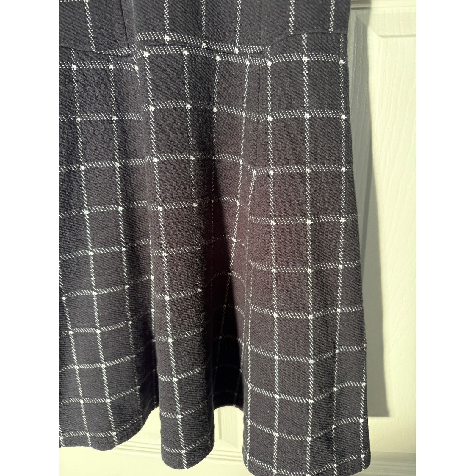 Abercrombie & Fitch Abercrombie and Fitch Jumper Size 4 Black White Plaid Size S / US 4 / IT 40 - 3 Thumbnail