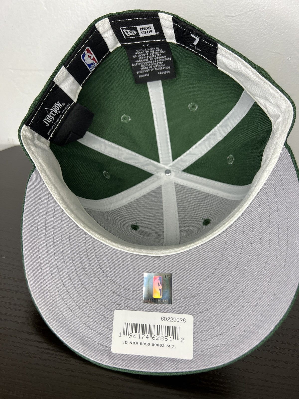Just Don NBA Just Don X Milwaukee Bucks New Era Fitted 7 Size ONE SIZE - 8 Thumbnail