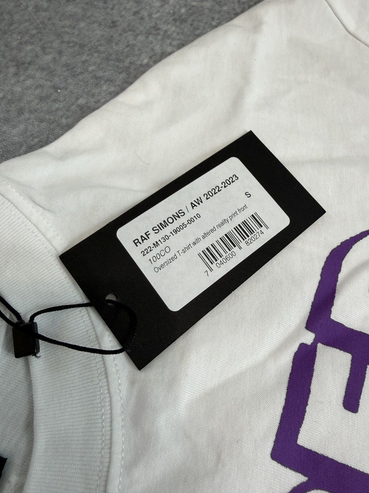 Raf Simons Raf Simons Altered Reality T-shirt White Size US S / EU 44-46 / 1 - 4 Thumbnail