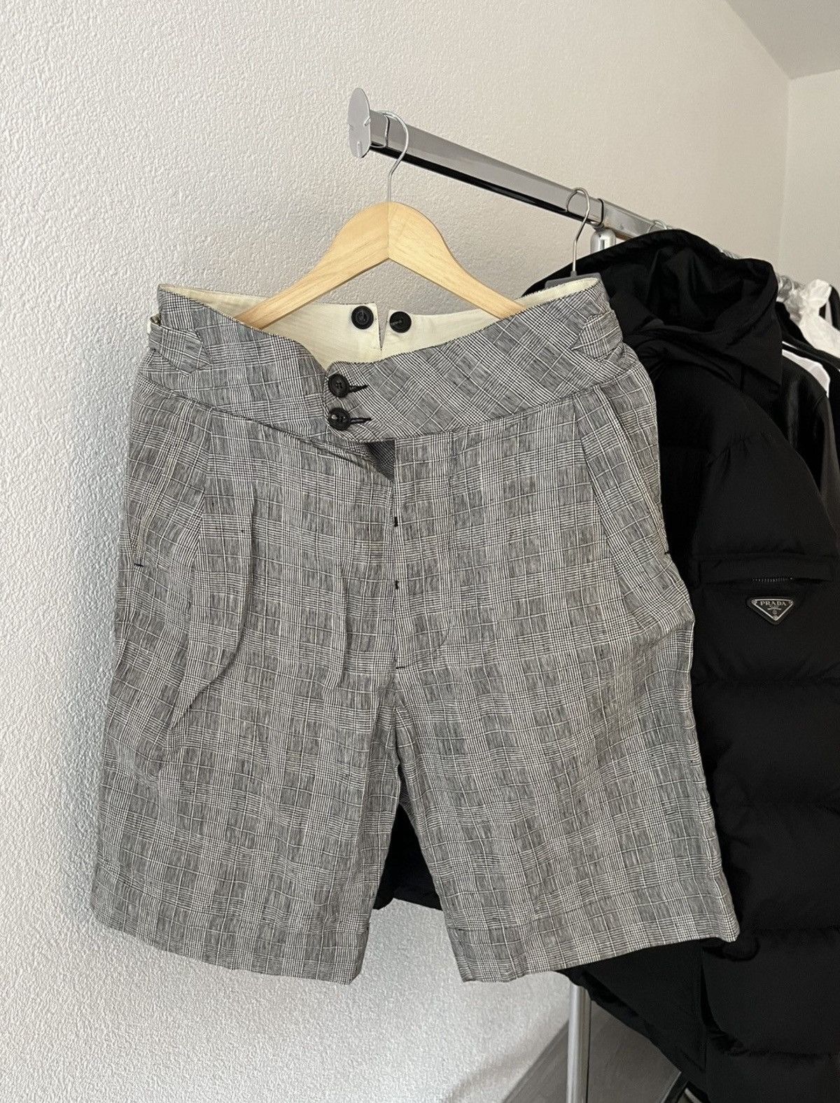 Linen shorts from John Alwxander Skelton