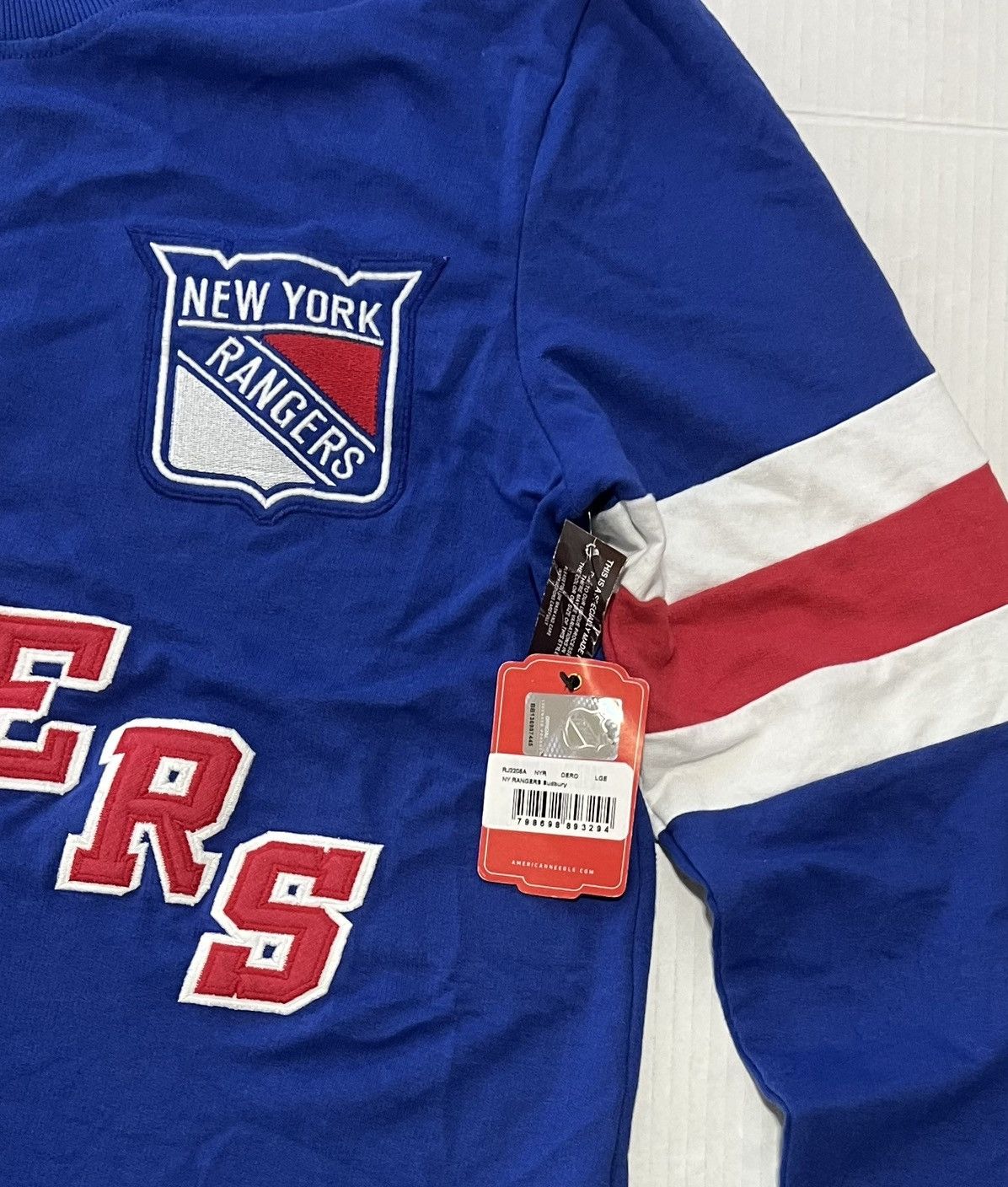 American Needle New York Rangers American Needle Sweatshirt Shirt Size US L / EU 52-54 / 3 - 5 Thumbnail