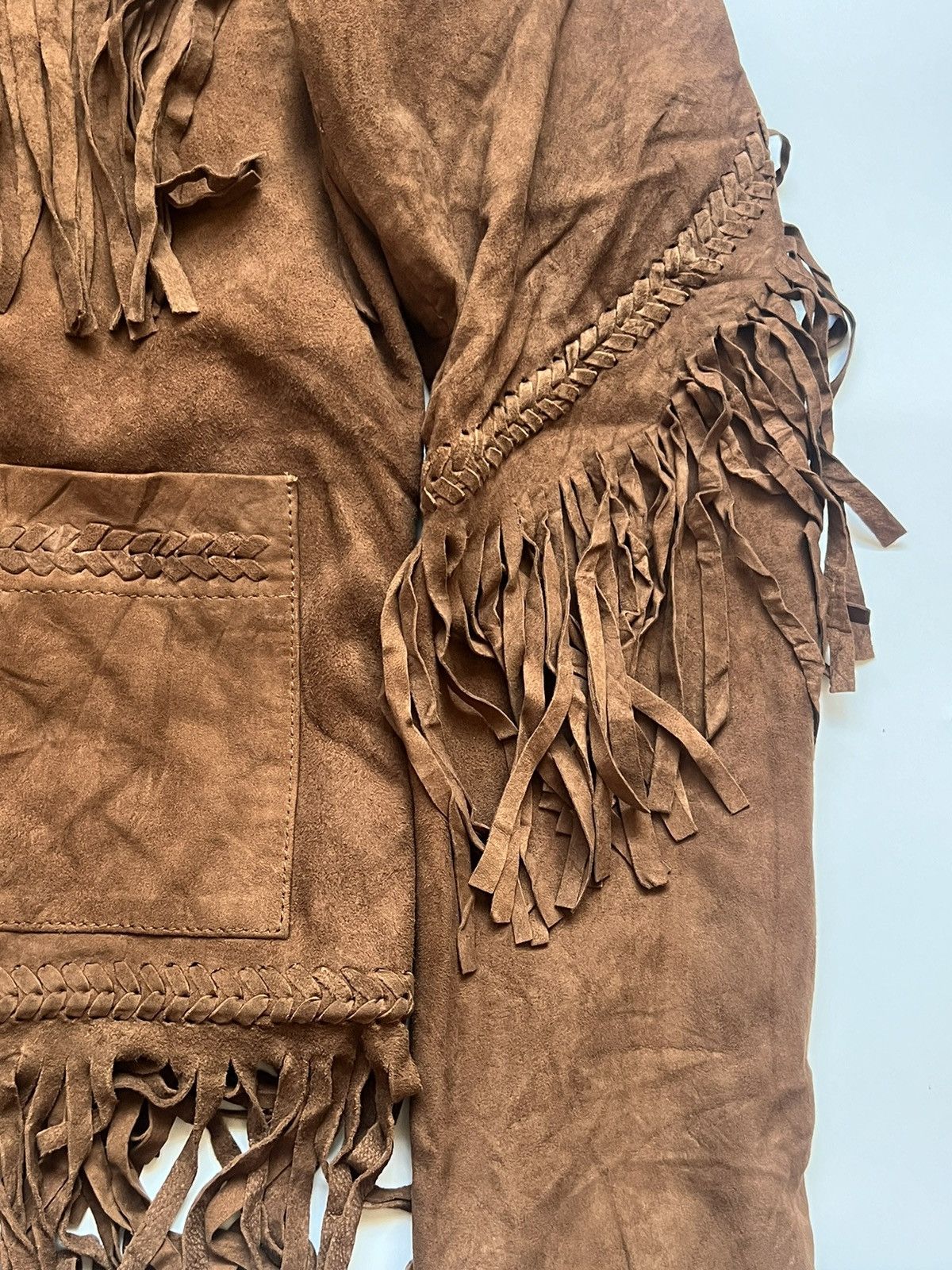 GOOSECRAFT Goosecraft Suede Western Cowboy Leather Jacket Size S / US 4 / IT 40 - 4 Thumbnail