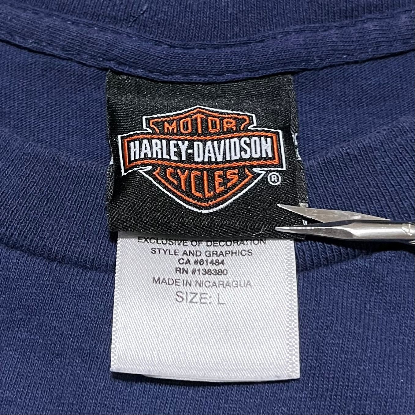 Harley Davidson Harley Davidson Pelham, Alabama Heart of Dixie Biker Shirt Size US L / EU 52-54 / 3 - 3 Thumbnail