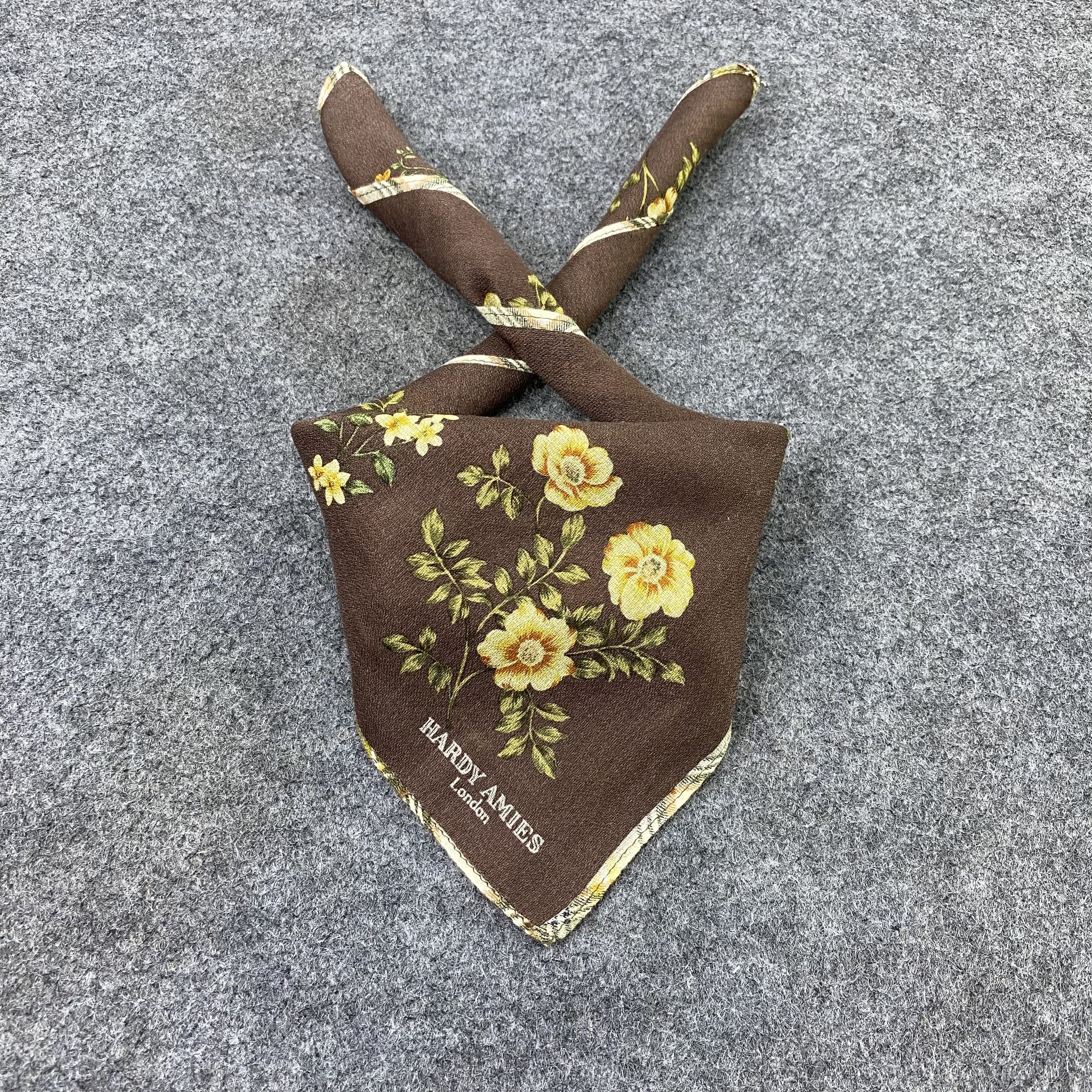 Hardy Amies Hardy Amies Handkerchief Neckerchief Bandana-B1588 Size ONE SIZE - 2 Thumbnail