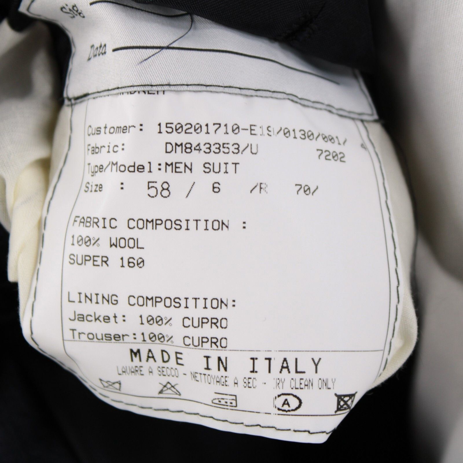 Other Sant'Andrea Suit Size US 48 Regular in Blue Size 48R - 9 Thumbnail