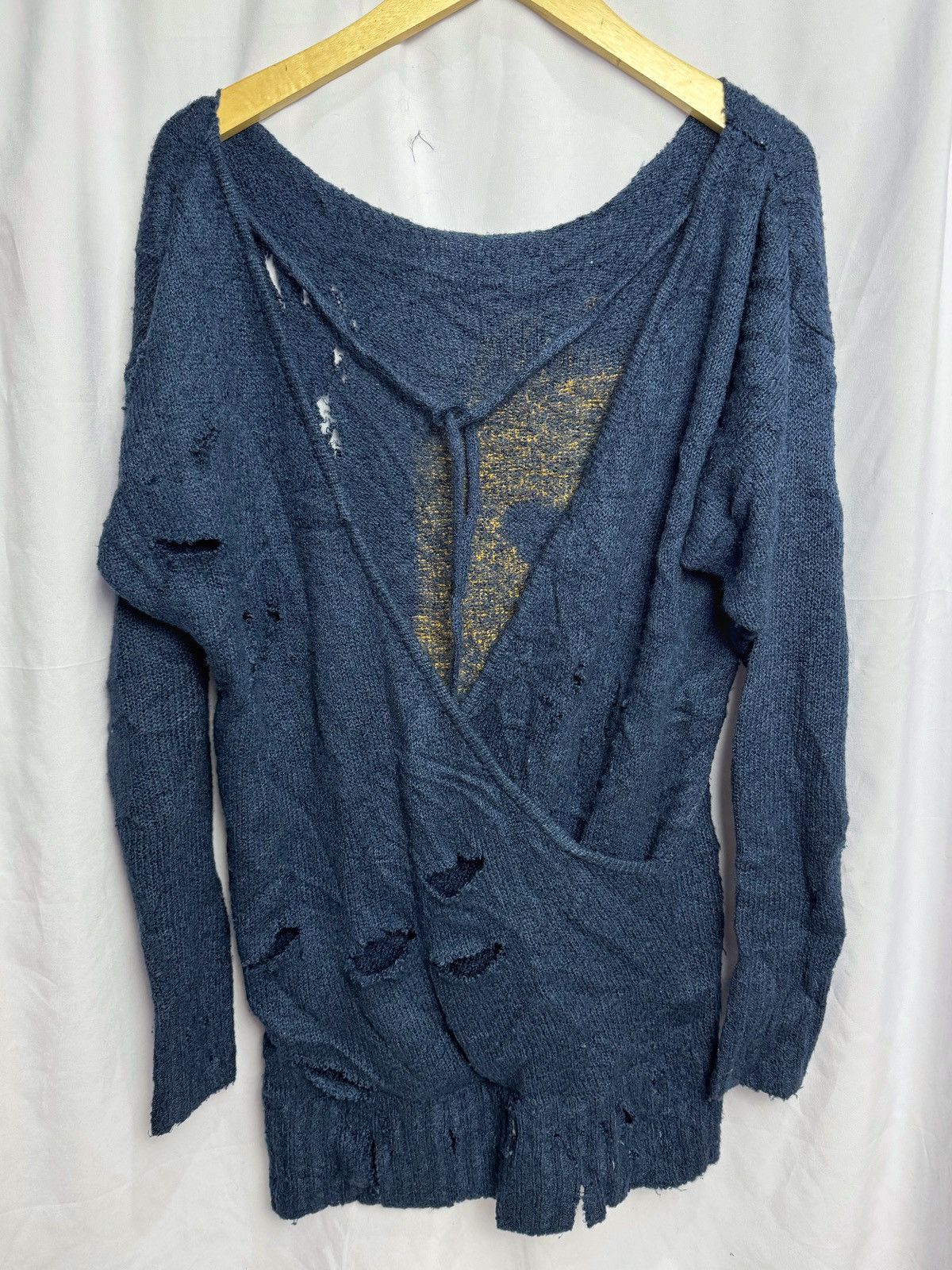 Beauty Beast DISTRESSED JAPANESE KNIT LGB STYLE JESSI NY Size US M / EU 48-50 / 2 - 3 Thumbnail