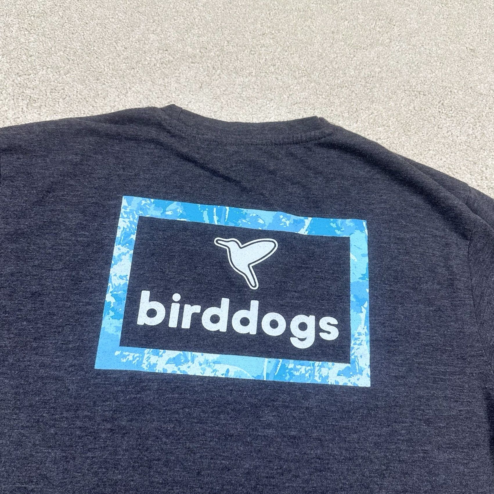 Vintage Bird Dogs T Shirt Mens Medium Blue Shirt Regular Mens Blue Size US M / EU 48-50 / 2 - 4 Thumbnail