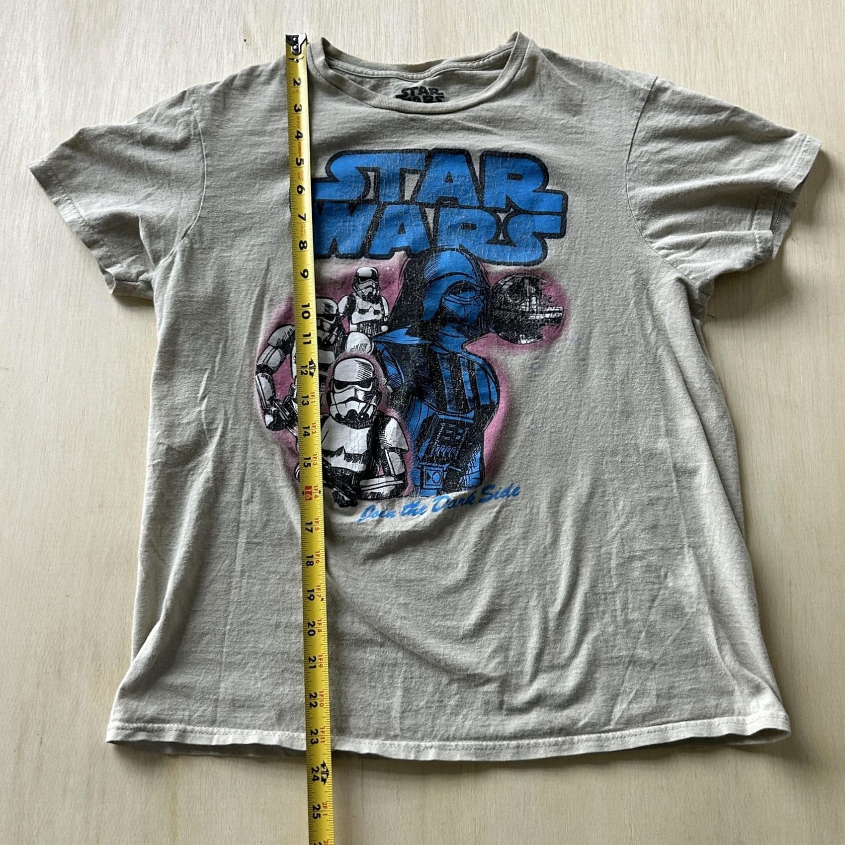 Mad Engine Star Wars Shirt Mens Medium Gray Darth Vader Stormtrooper Graphic Tee T-Shirt Size US M / EU 48-50 / 2 - 2 Thumbnail