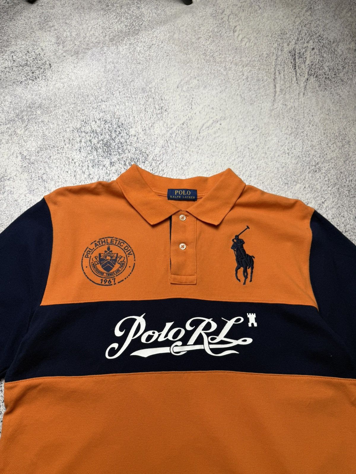 Polo Ralph Lauren Mens Vintage Polo Ralph Lauren Polos 67 Y2K Rugby T-shirt Size US M / EU 48-50 / 2 - 8 Thumbnail