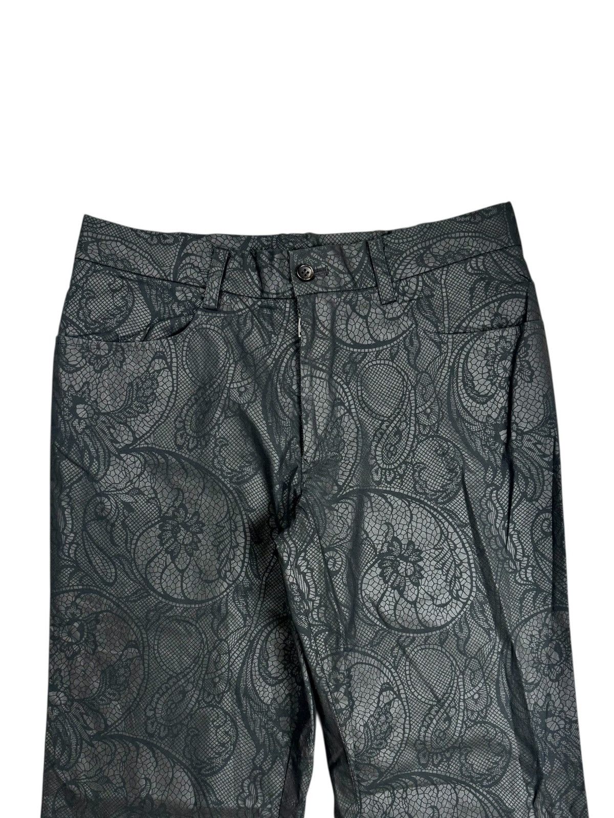 5351 POUR LES HOMMES Old 5351 - Snake Skin Paisley Pants Size US 30 / EU 46 - 3 Thumbnail