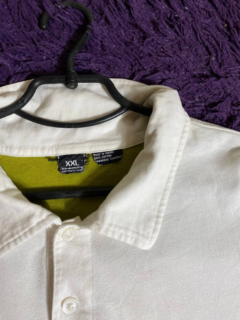 Oakley × Vintage Vintage Oakley 90s T-shirt Polo Y2K shirt Size US XXL / EU 58 / 5 - 4 Thumbnail