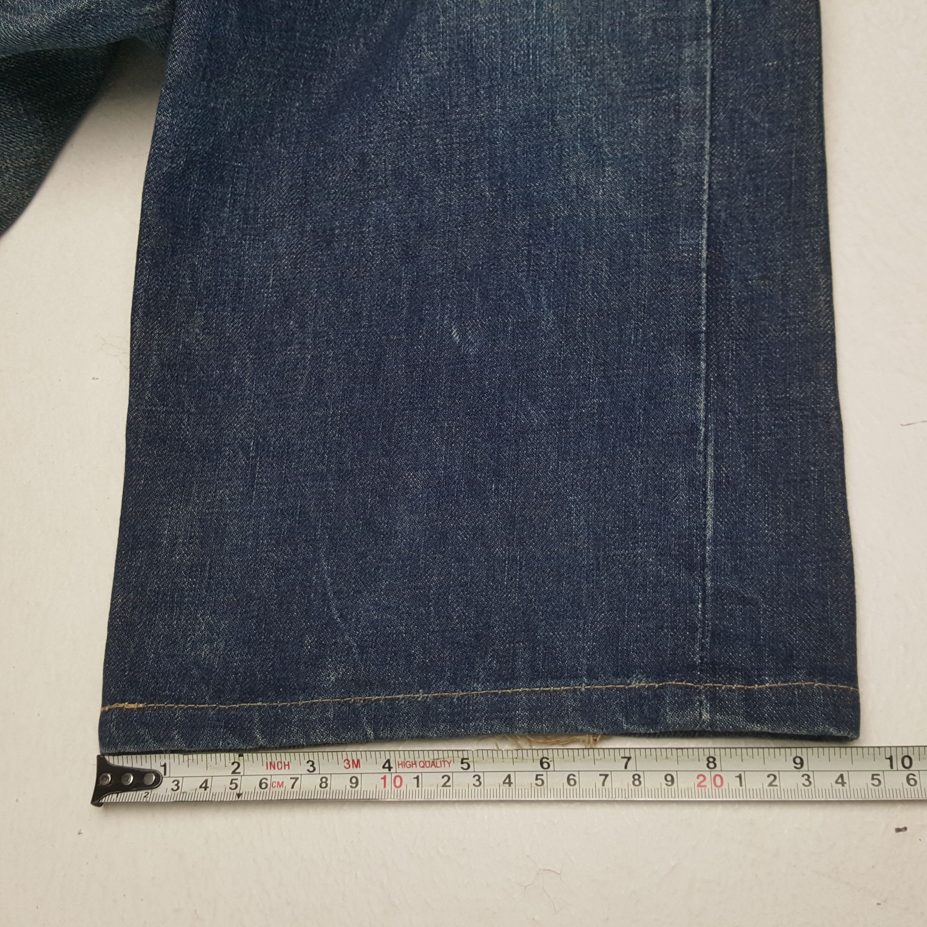 Japanese Brand × Vintage EVISU Japanese Brand Fashion Style Custom Daicock Jeans Size US 33 - 12 Thumbnail