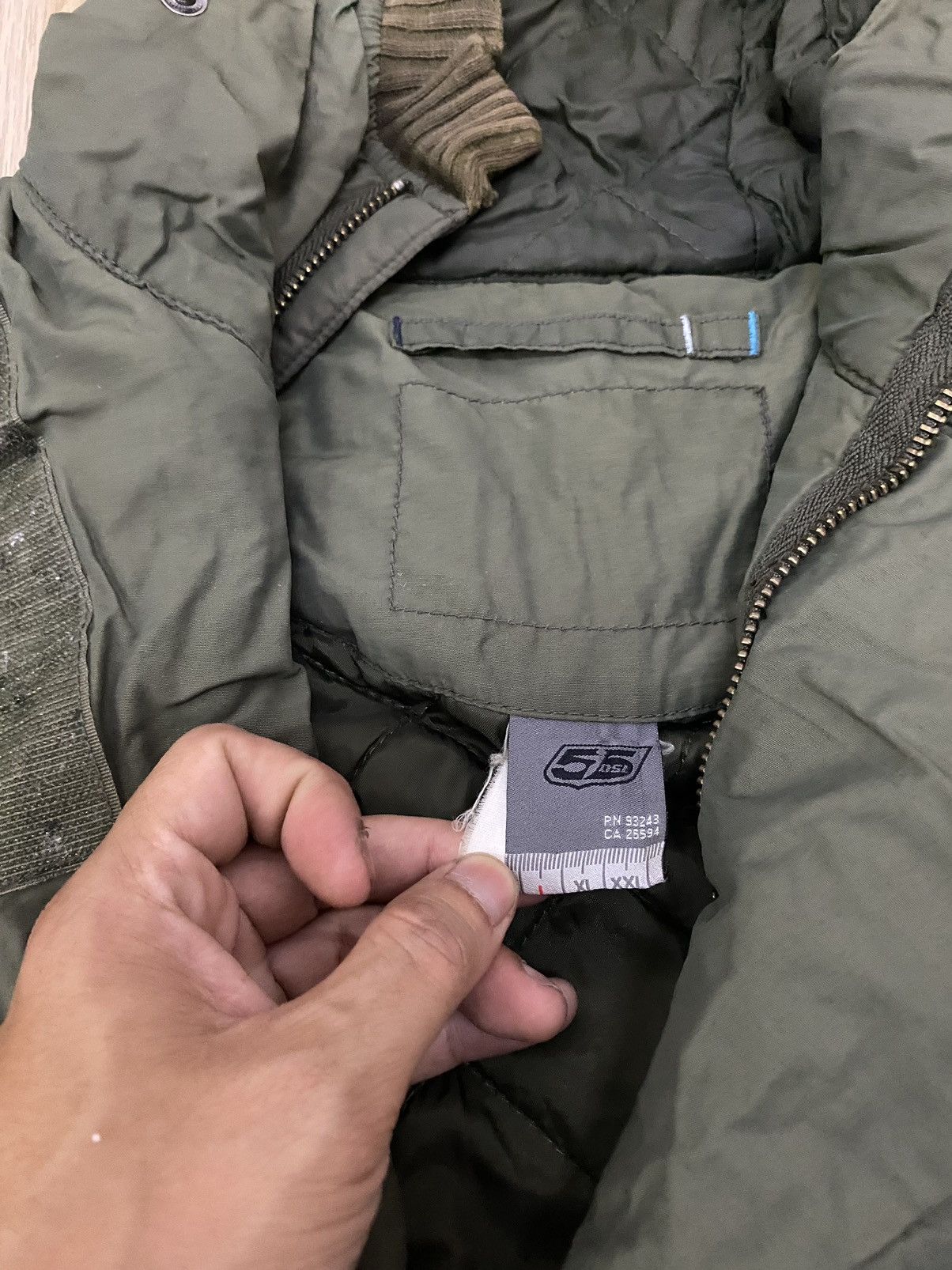 55DSL 🔥FINAL DROP🔥Vintage 55DSL Military parachute parka Size US L / EU 52-54 / 3 - 7 Thumbnail