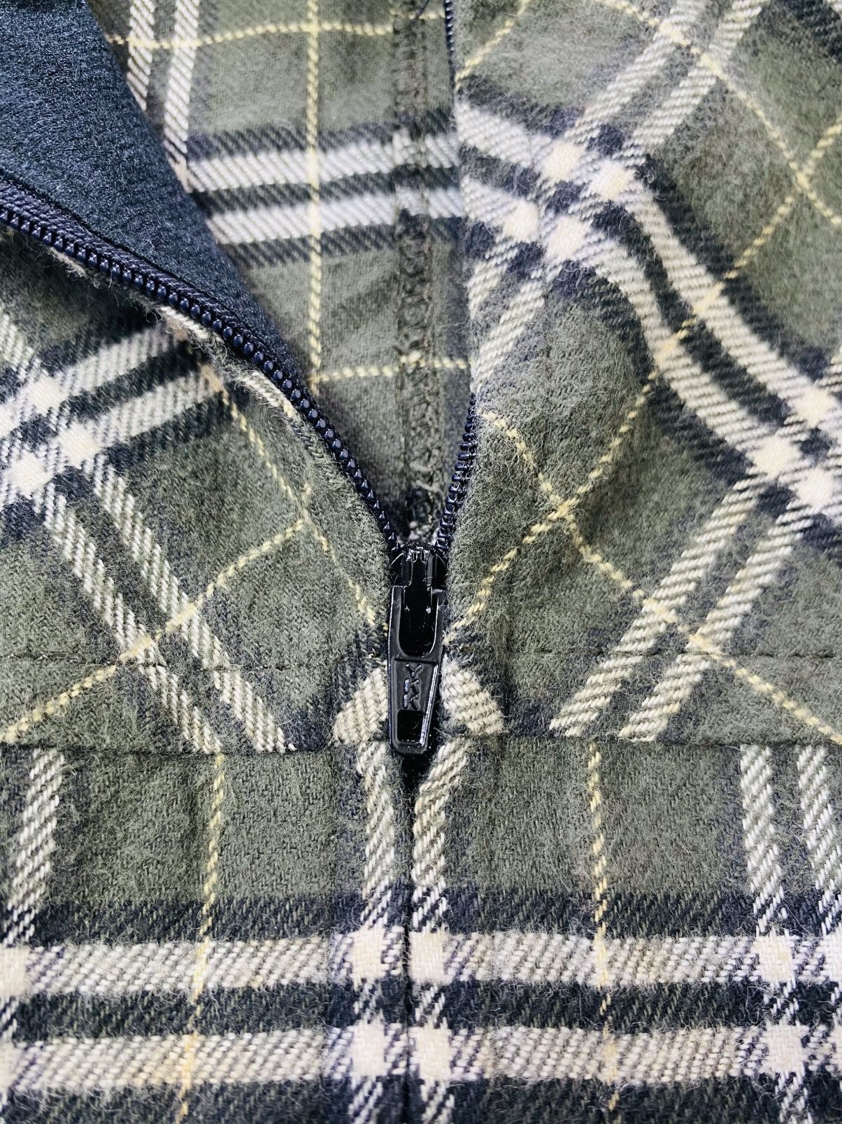 Burberry Vintage 90s Burberry Blue Label Zipper Hoodie Jacket Size M / US 6-8 / IT 42-44 - 11 Thumbnail