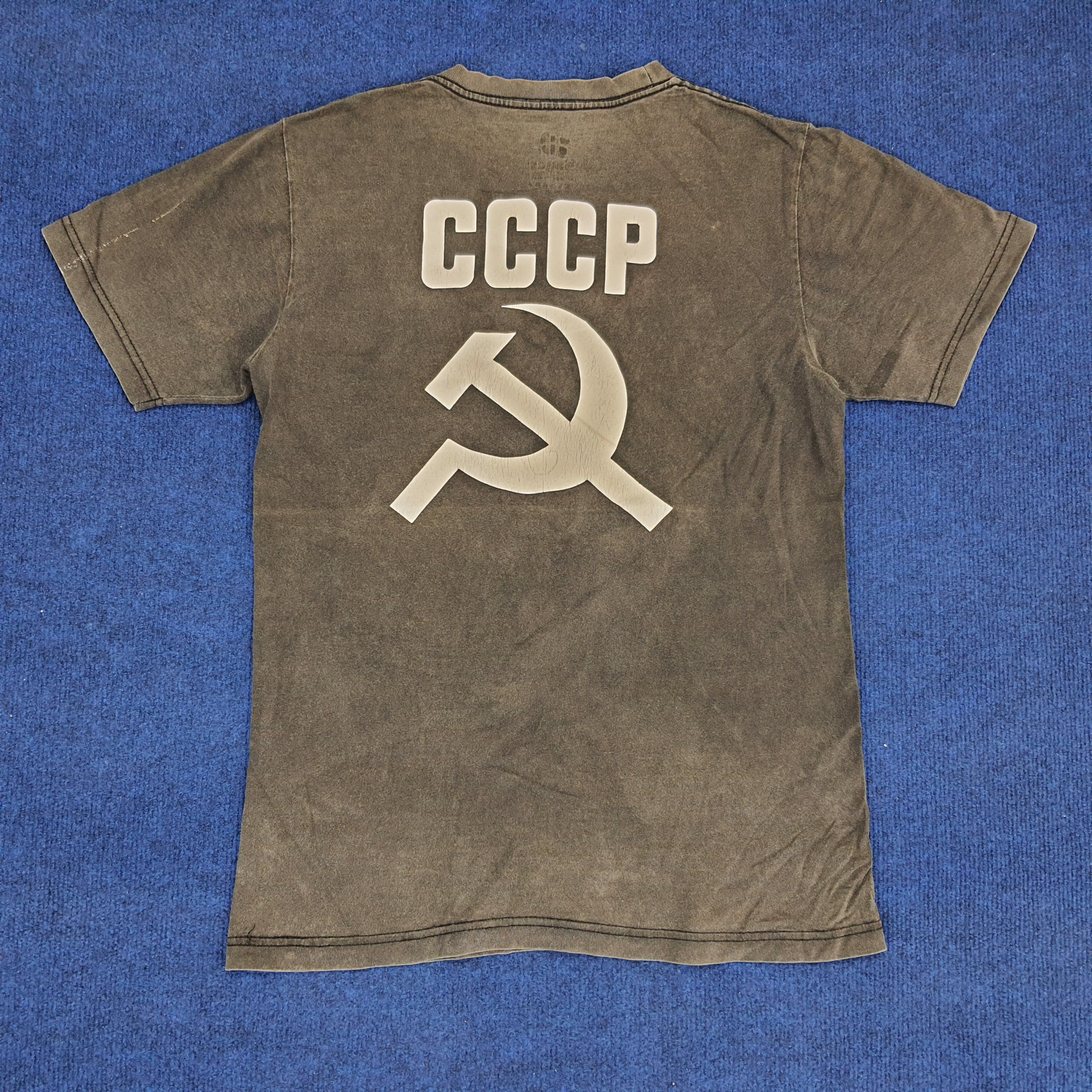Cccp × Vintage Vintage Soviet Union CCCP T-shirt Size US S / EU 44-46 / 1 - 1 Thumbnail