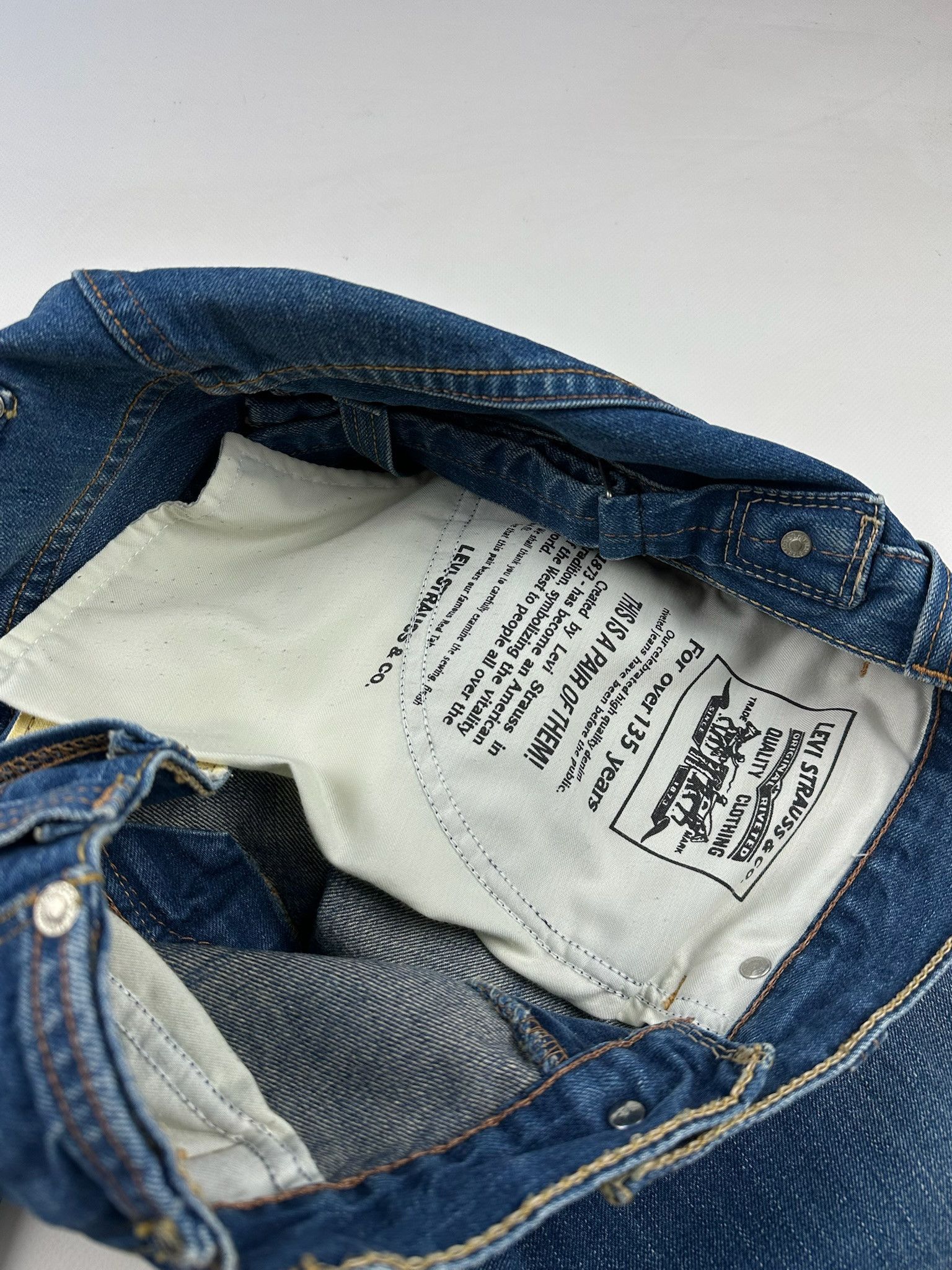 Levi's Levis Engineered Jeans Buckle Back Tag Size US 34 / EU 50 - 9 Thumbnail