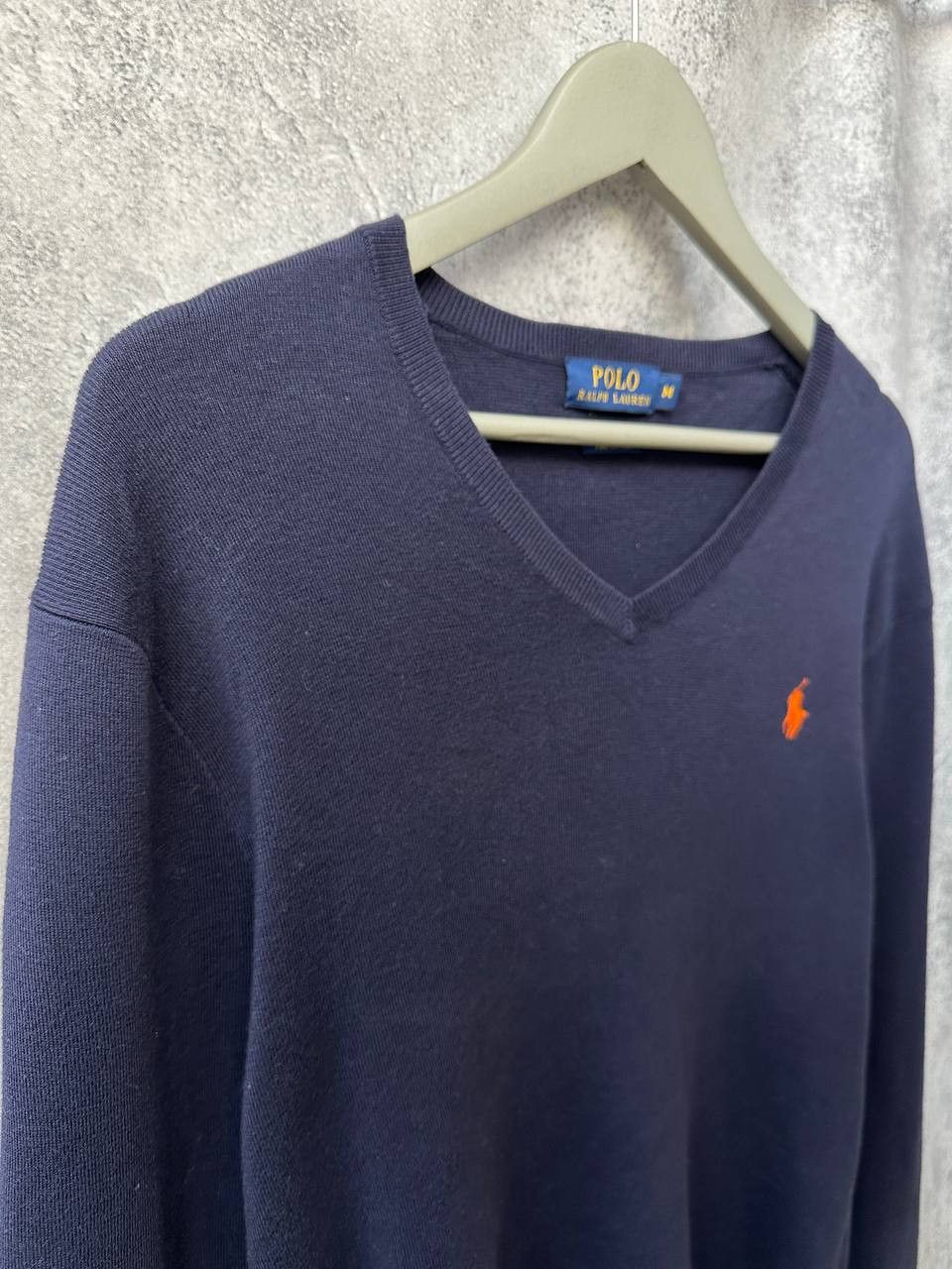 Polo Ralph Lauren Polo Ralph Lauren V-Neck Sweater Pima Cotton Slim Fit Size US M / EU 48-50 / 2 - 4 Thumbnail