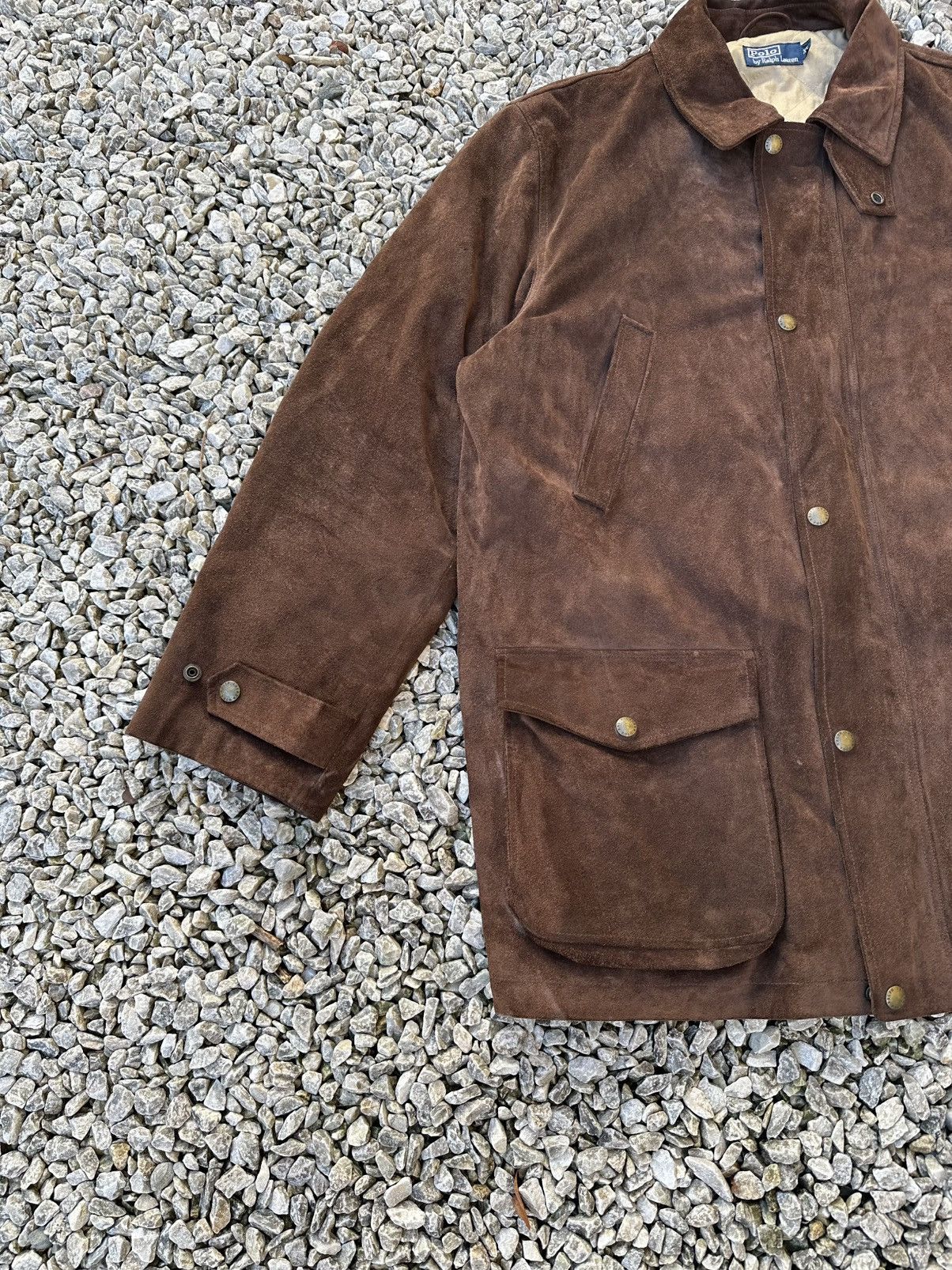 Polo Ralph Lauren Vintage Polo Ralph Lauren Mantel Jacket Braun Rare Size US XL / EU 56 / 4 - 2 Thumbnail