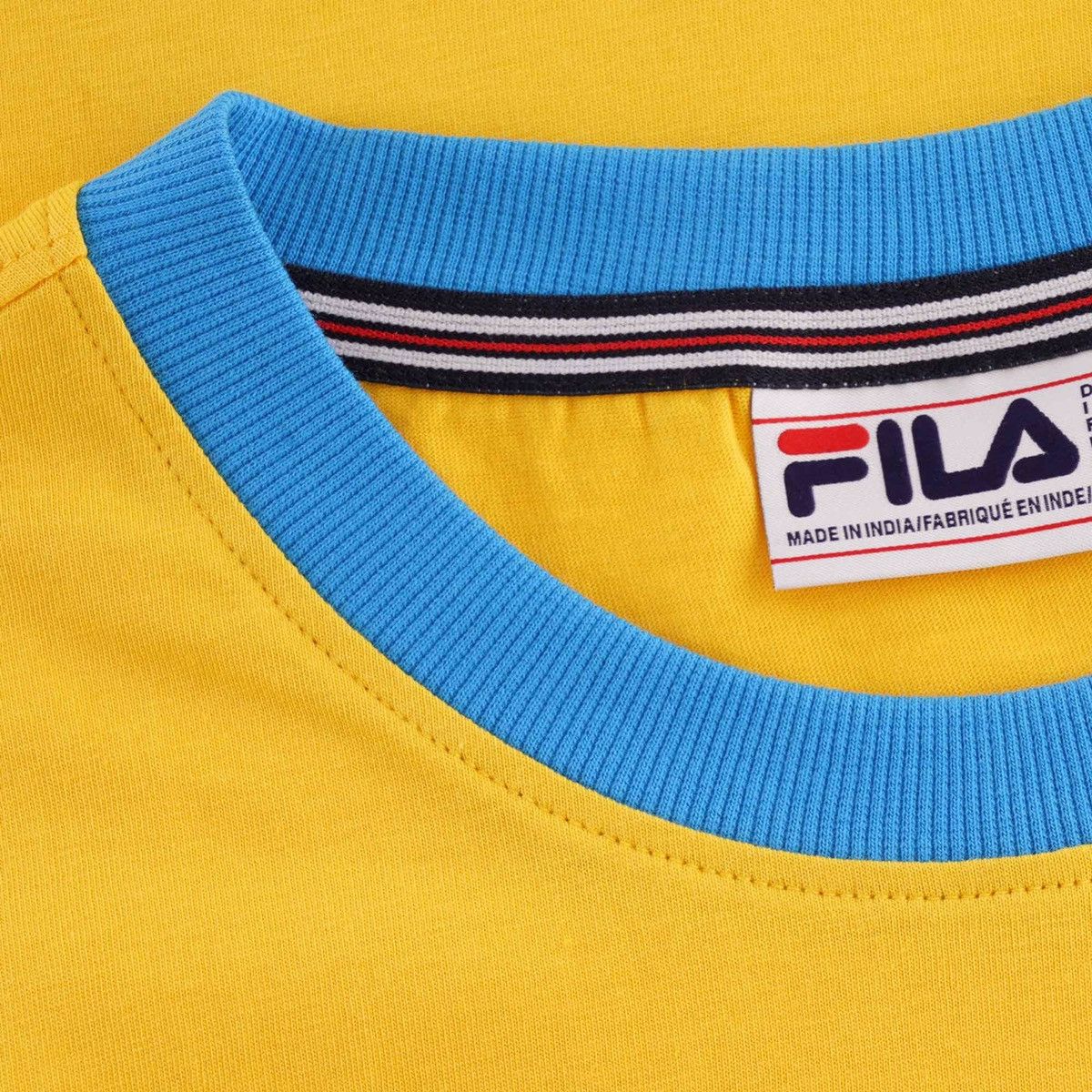 Fila Fila Vintage Marconi Tshirt yellow Bnwt Brand new with Tag Size US L / EU 52-54 / 3 - 4 Thumbnail