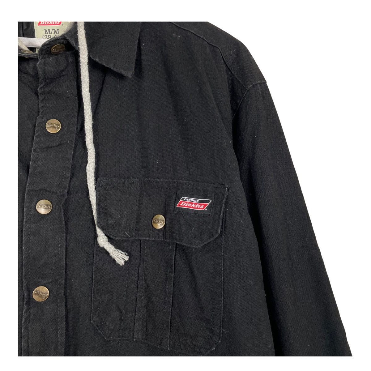 Dickies 🔥DICKIES BUTTON CHORE WORKER HOODIE JACKET Size US M / EU 48-50 / 2 - 5 Thumbnail