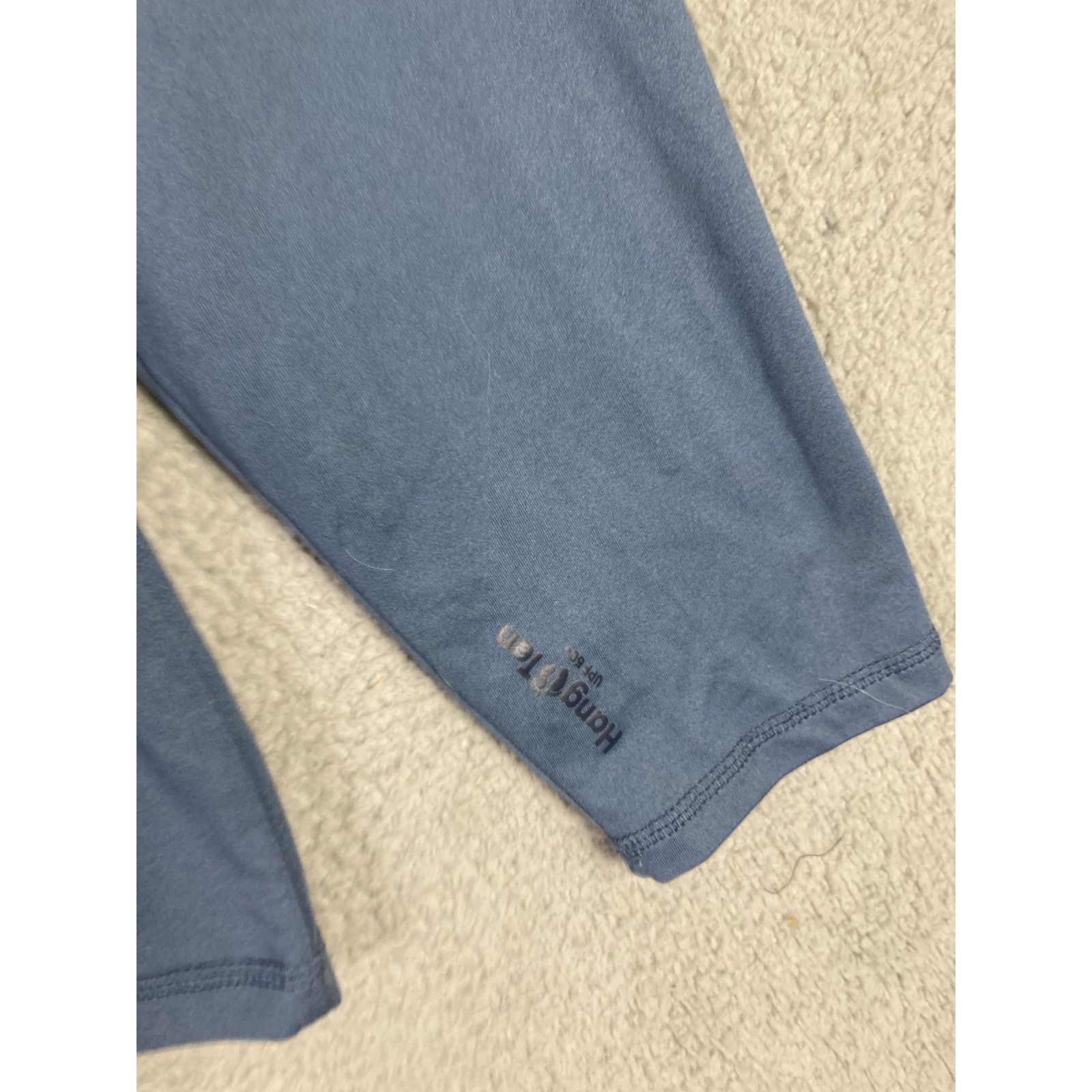 Hang Ten Hang Ten Men's Long Sleeve Sun Tee Shirt Blue UPF 50+ Size L Size US L / EU 52-54 / 3 - 5 Thumbnail