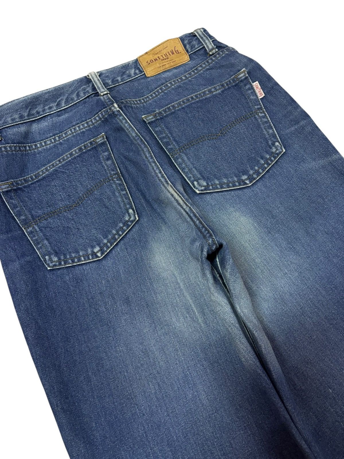 Edwin Vtg Edwin Japan High Waist Distressed Jeans Size 32" / US 10 / IT 46 - 5 Thumbnail
