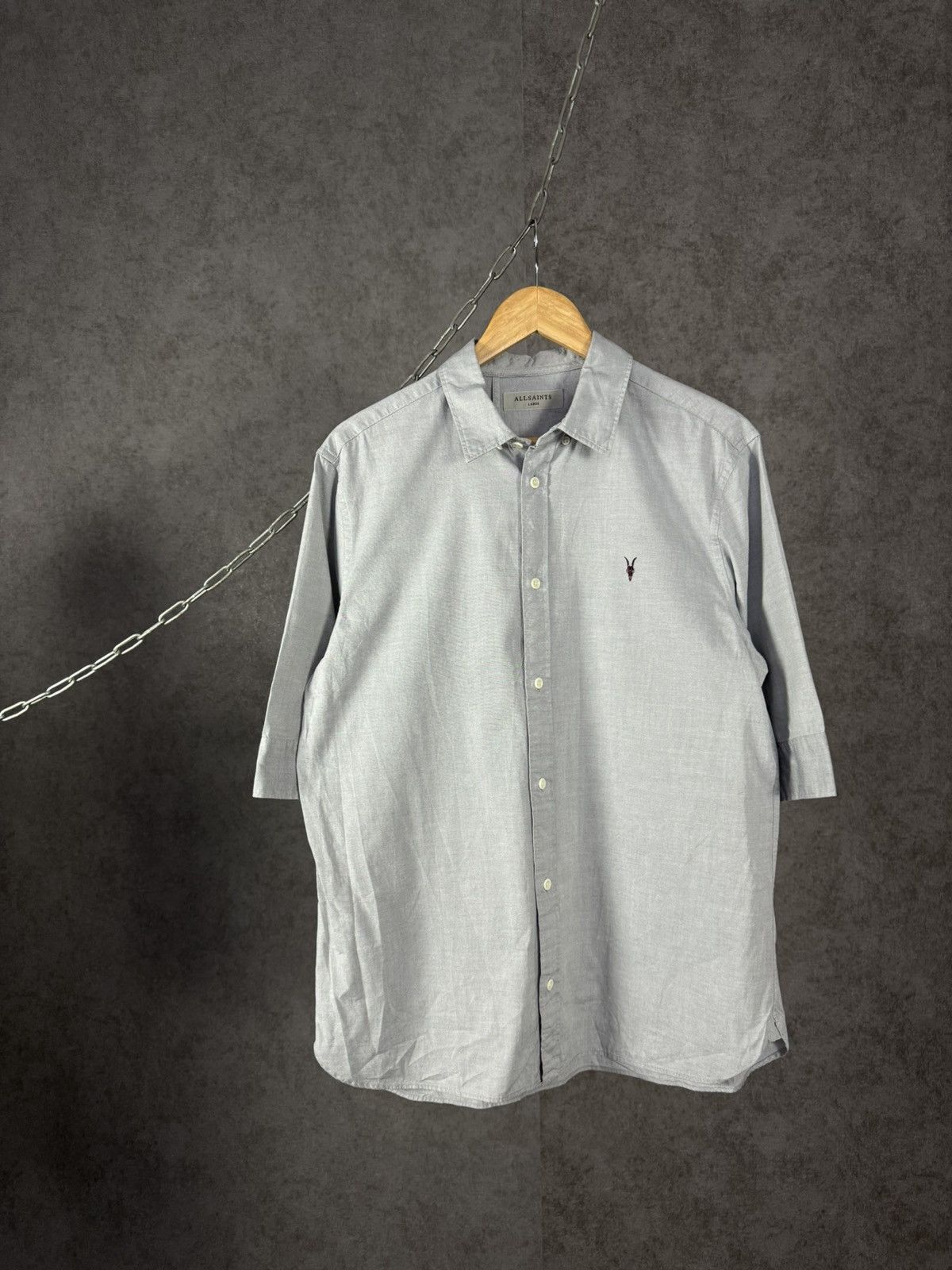 Allsaints Allsaints designer logo shirt Size US L / EU 52-54 / 3 - 1 Thumbnail