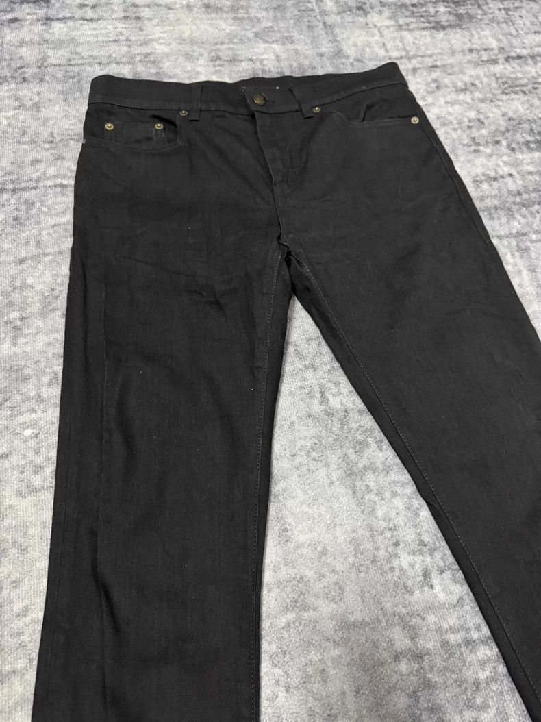 Saint Laurent Paris Saint Laurent Paris 18ss Stretch Black Foundation Jeans Nex Size US 31 - 3 Thumbnail