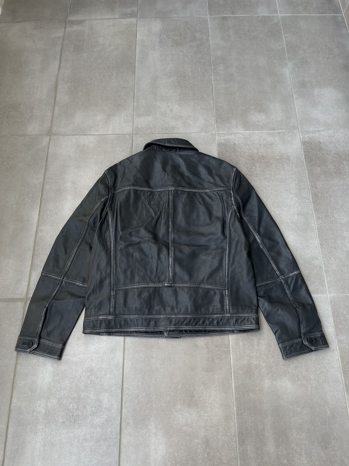 Zadig & Voltaire !DS! SS23 Zadig & Voltaire Lasso Dyed Leather Jacket Size US M / EU 48-50 / 2 - 15 Thumbnail