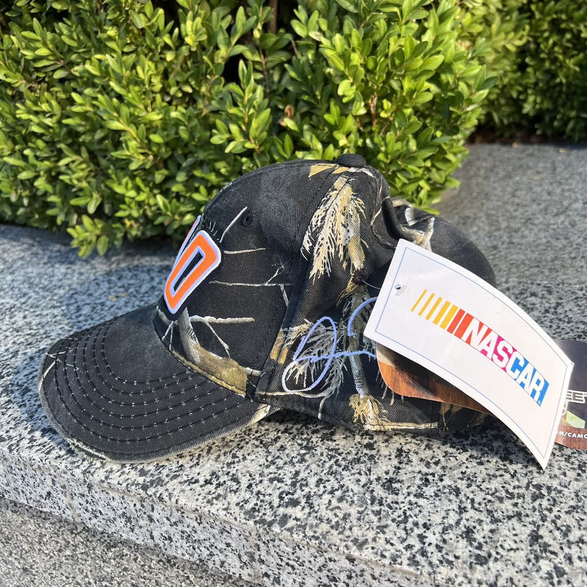 NASCAR Y2K NASCAR Realtree Camo Distressed Racing Cap Hat Size ONE SIZE - 3 Thumbnail