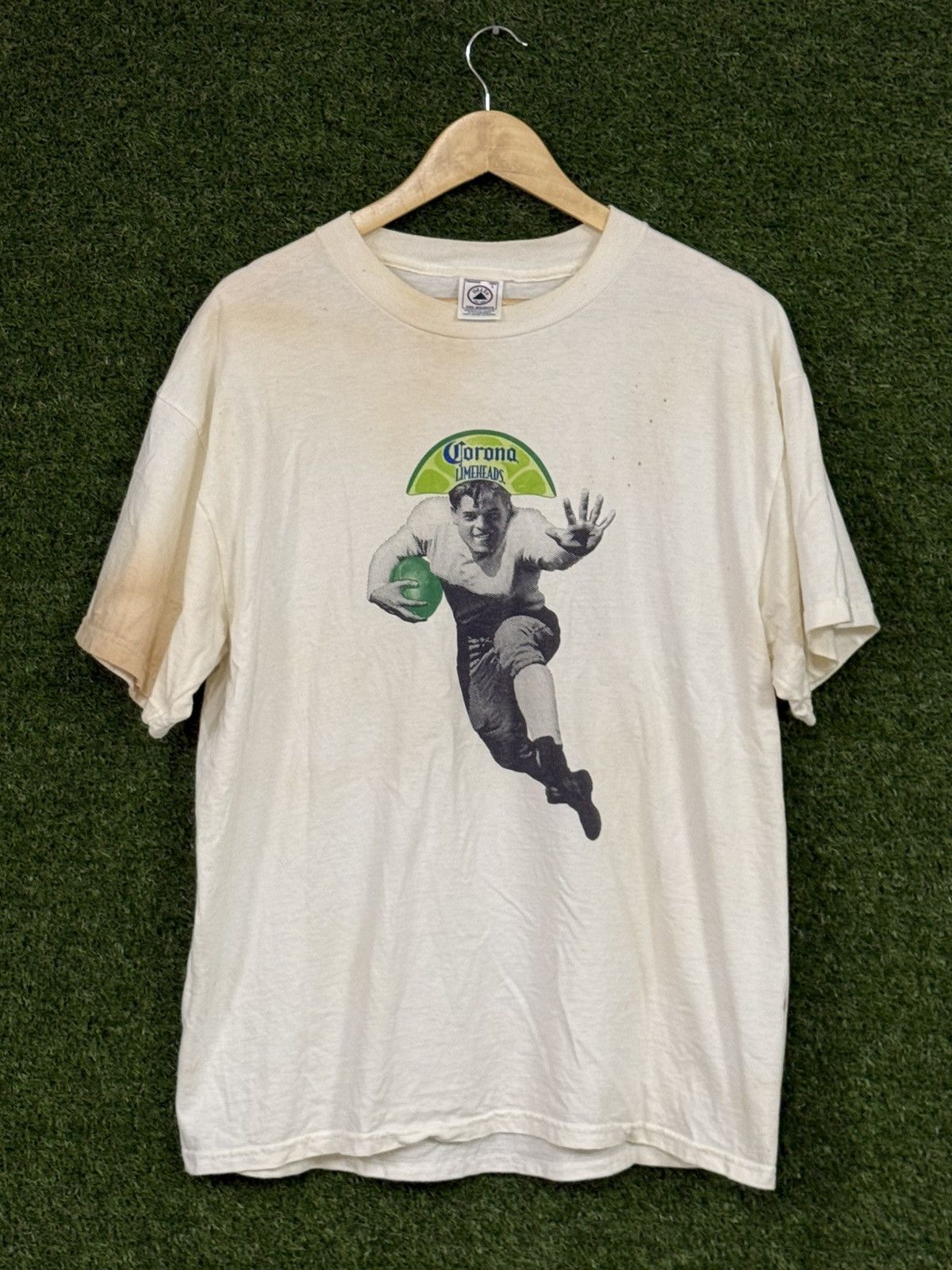 Vintage Vintage Corona Beer Limeheads Beer Liquor USA 90s T Shirt Size US L / EU 52-54 / 3 - 1 Thumbnail