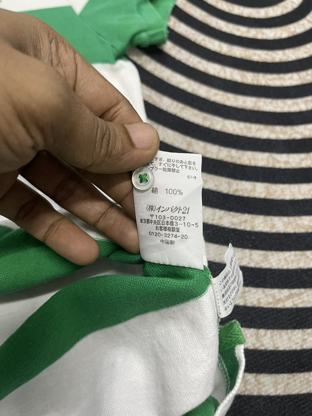Polo Ralph Lauren 2000s POLO RALPH LAUREN BIG PONY STRIPES NO 3 POLO SHIRT Size L / US 10 / IT 46 - 11 Thumbnail