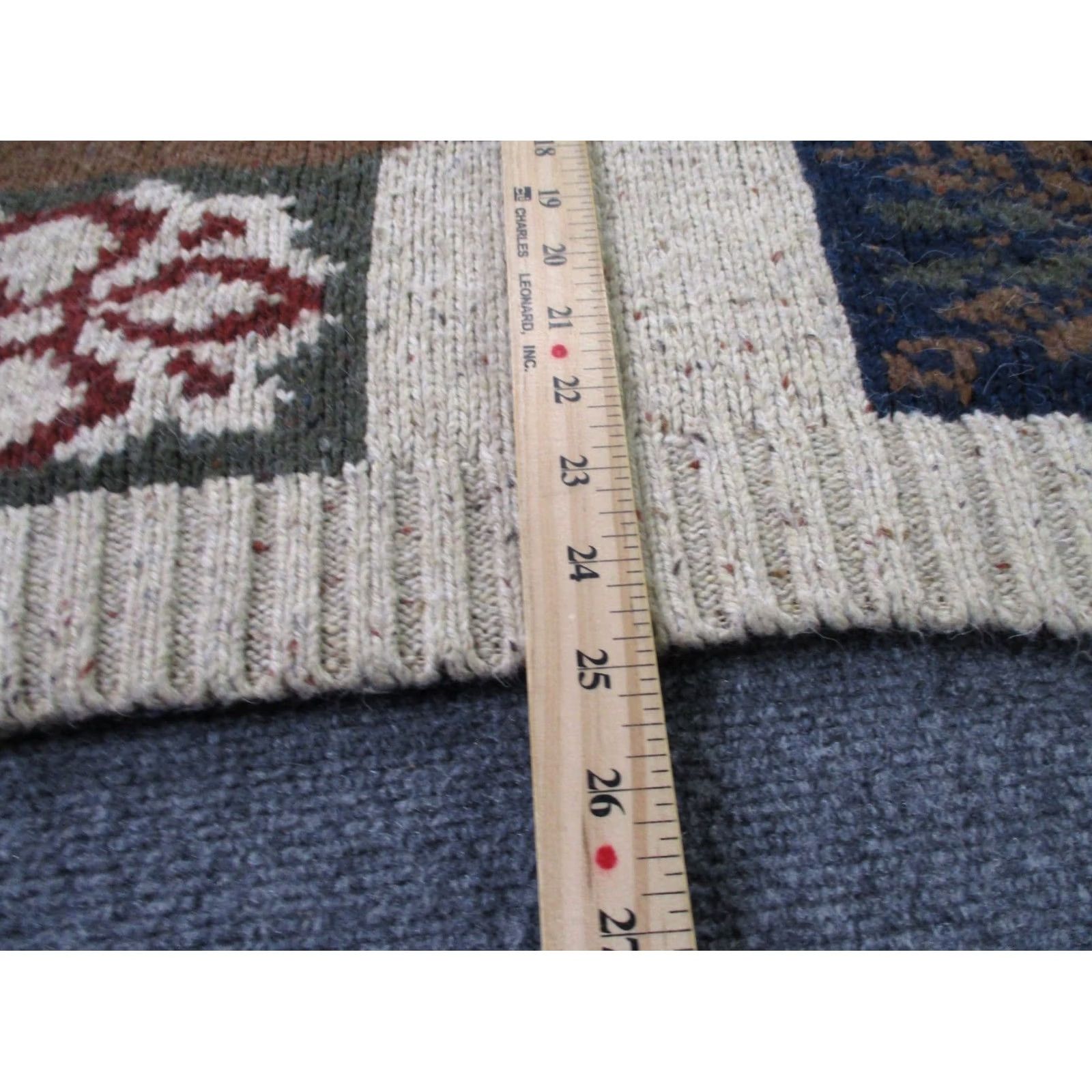 Vintage Vintage Cattivo Studio Sweater Men S Wool Pullover Snowflake Aztec Patchwork Size US S / EU 44-46 / 1 - 4 Thumbnail