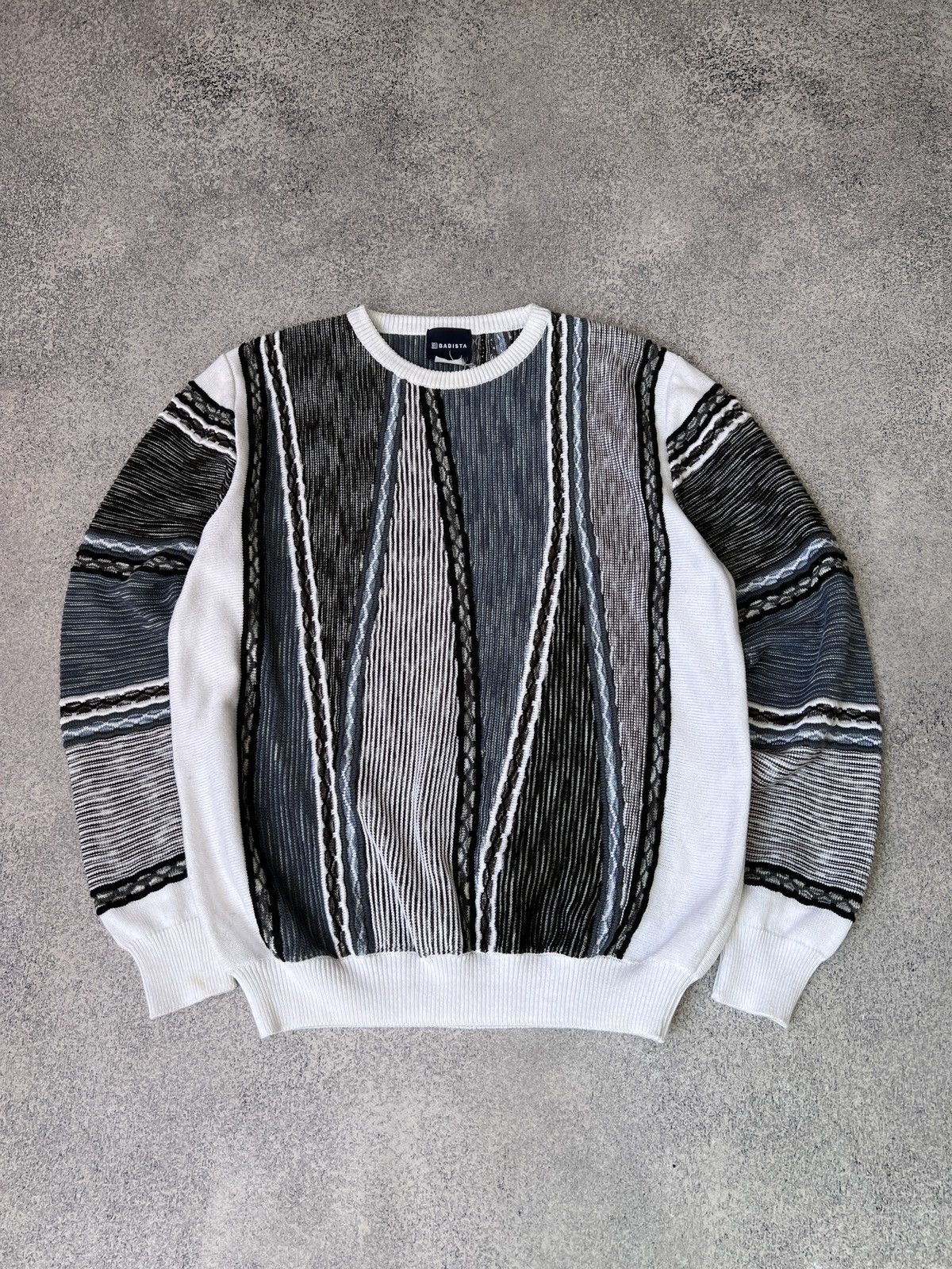 Designer × Vintage Vintage Y2k Diesel Style Archival Pullover Size US L / EU 52-54 / 3 - 5 Thumbnail