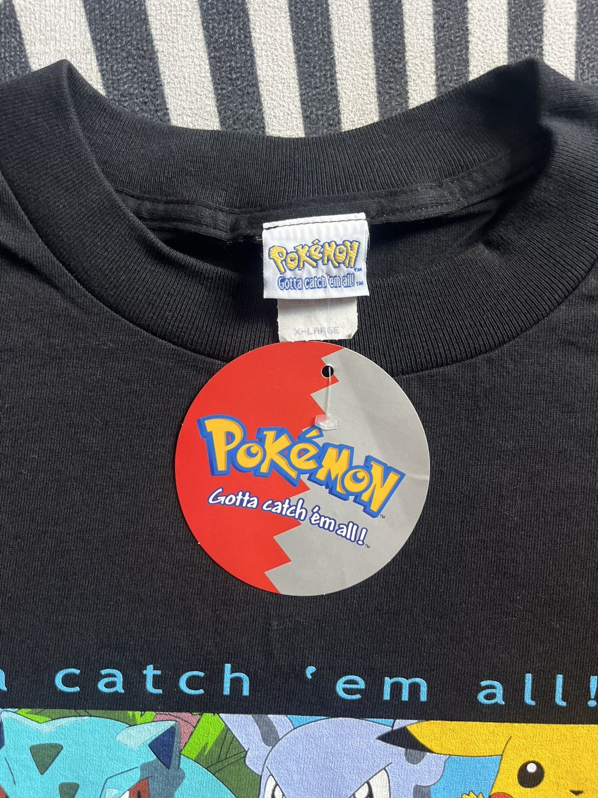 Pokemon Vintage Pokemon 1999’s Start Nintendo Anime Tshirt Size US XL / EU 56 / 4 - 4 Thumbnail