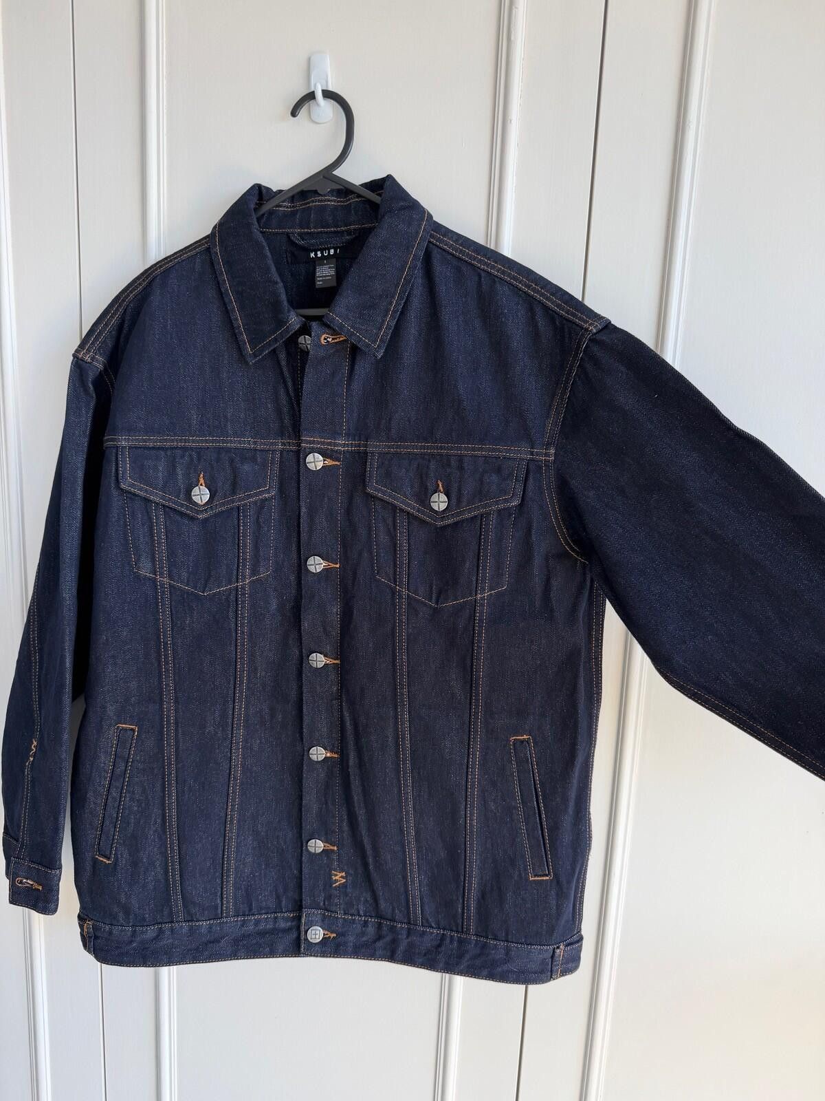 Ksubi new Ksubi womens longline trucker jacket blue top small s 8 Size S / US 4 / IT 40 - 5 Thumbnail