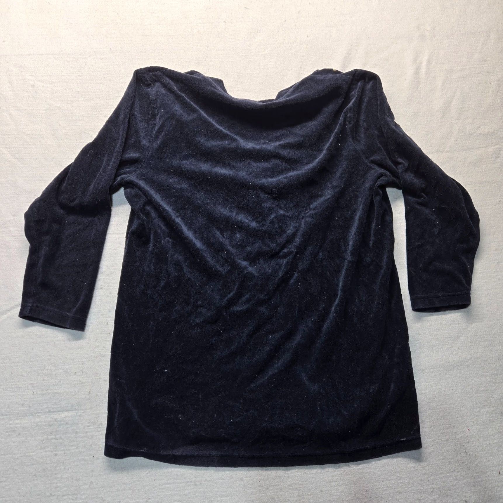 Vintage Fashion Formulas Black Gold Beaded Button Up Sweater Adult Women's XL Size Black Beaded Sweater Mens Womens Boys Girls Size XL / US 12-14 / IT 48-50 - 7 Thumbnail