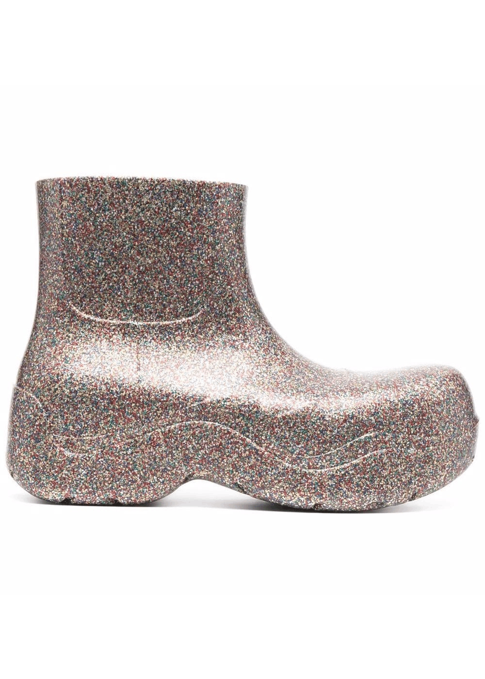 Bottega Veneta BOTTEGA VENETA Puddle multicolor rubber ankle boots 9 / 39 q Size US 9 / IT 39 - 1 Thumbnail