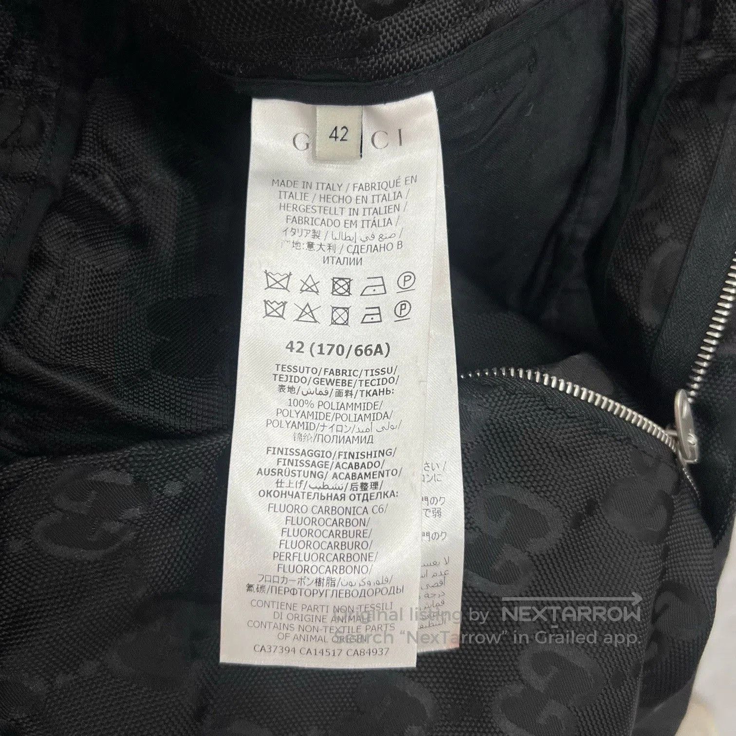 Gucci Gucci Black All. Size US 26 / EU 42 - 5 Thumbnail