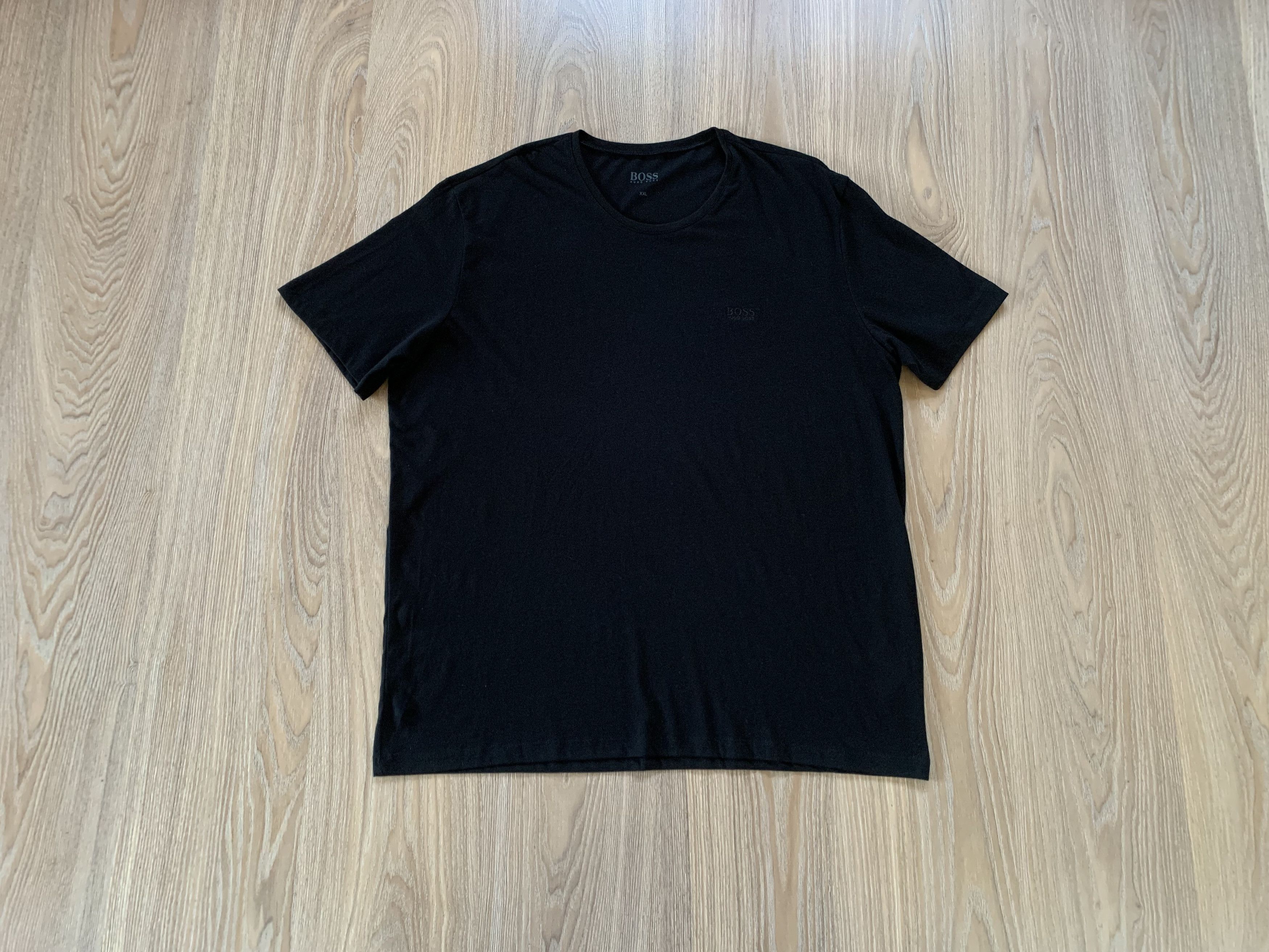 Hugo Boss Hugo Boss Black Basic Cotton T Shirt Size US XXL / EU 58 / 5 - 10 Thumbnail