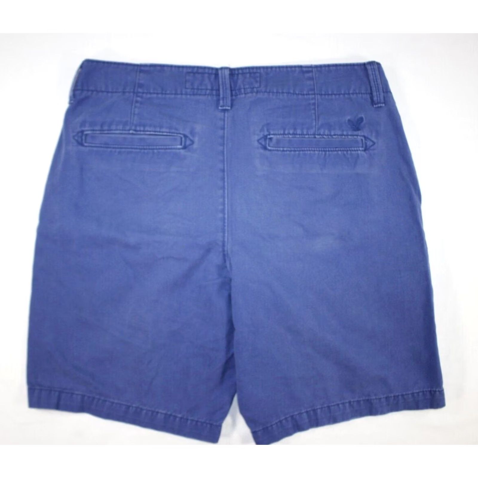 American Eagle Outfitters American Eagle Prep Fit Chino Shorts 9" Inseam Blue Men's 30 Size US 30 / EU 46 - 7 Thumbnail