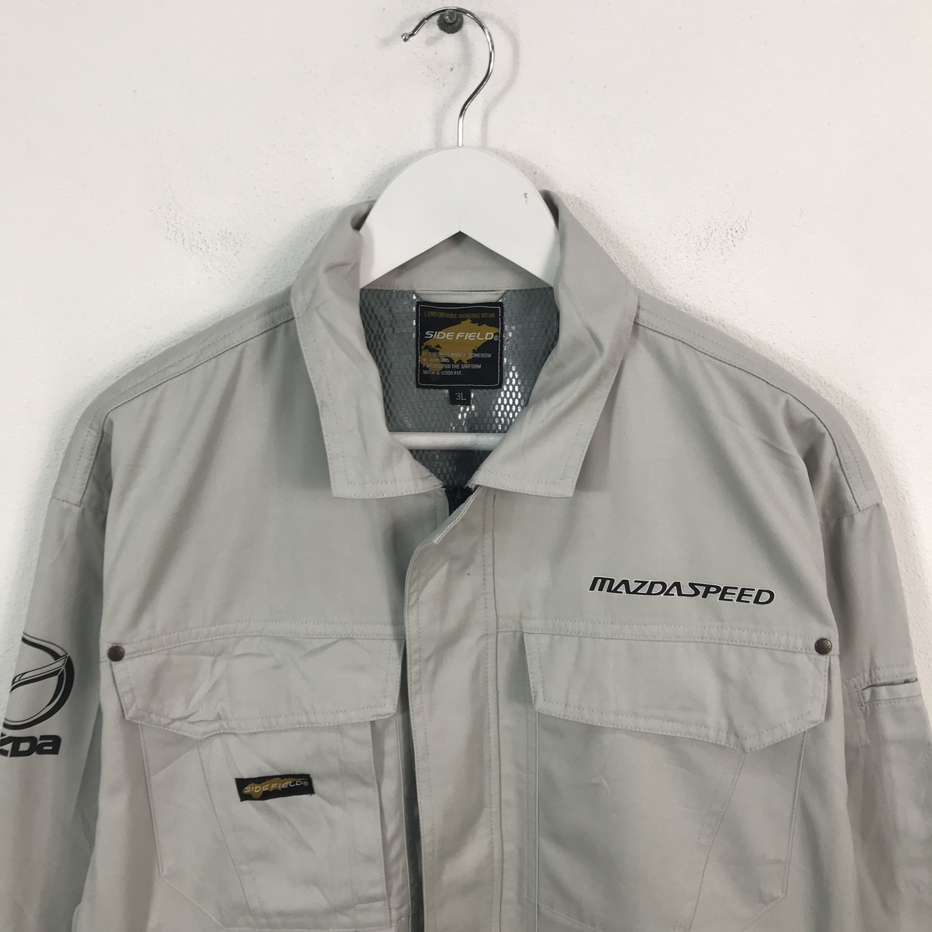 Japanese Brand Mazda Racing Worker Sport Custom Jacket Size US XL / EU 56 / 4 - 3 Thumbnail