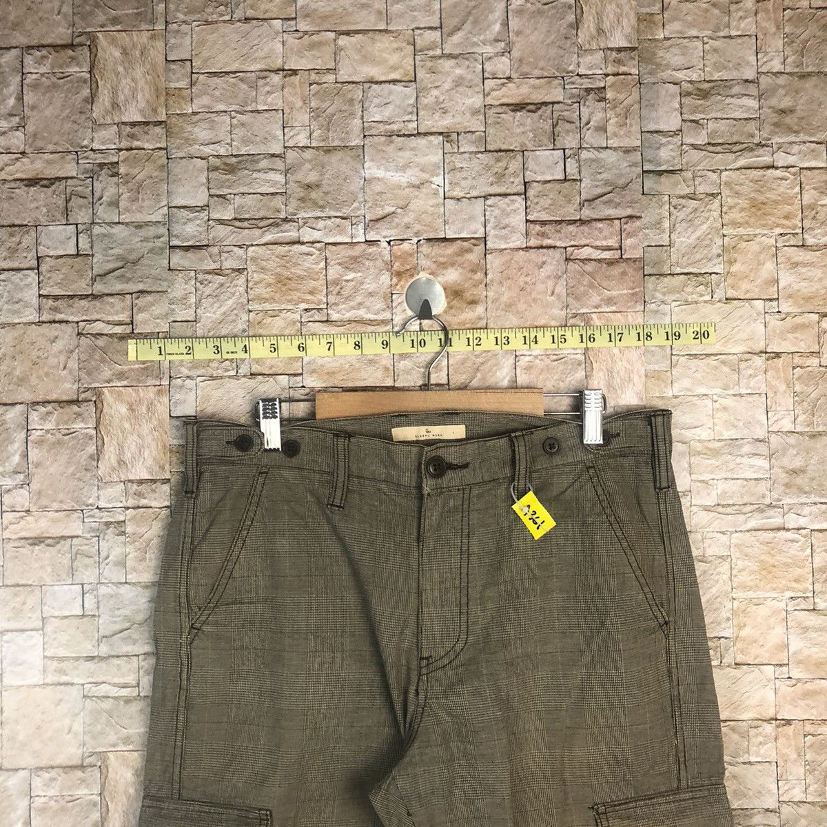 Global Work Global Work Brown utility Cargo Multipocket Pants #A361 Size US 32 / EU 48 - 4 Thumbnail