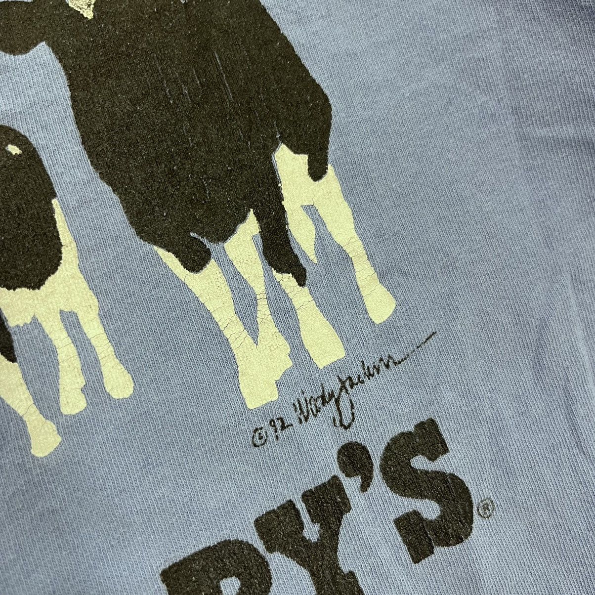 Vintage CRAZY 1992 Ben and Jerry's T shirt Blue SUPER RARE Vintage M Size US M / EU 48-50 / 2 - 7 Thumbnail