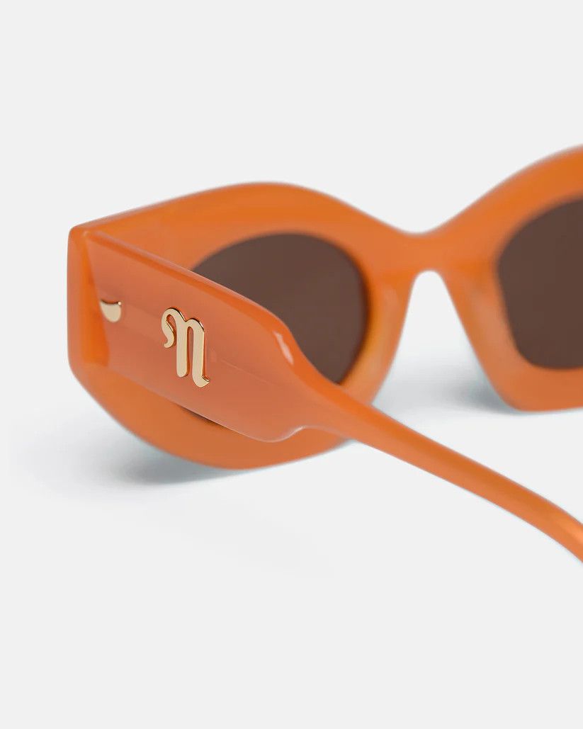 Nanushka o1mle0425 Size: OS / Leonie Sunglasses in Orange Size ONE SIZE - 3 Thumbnail