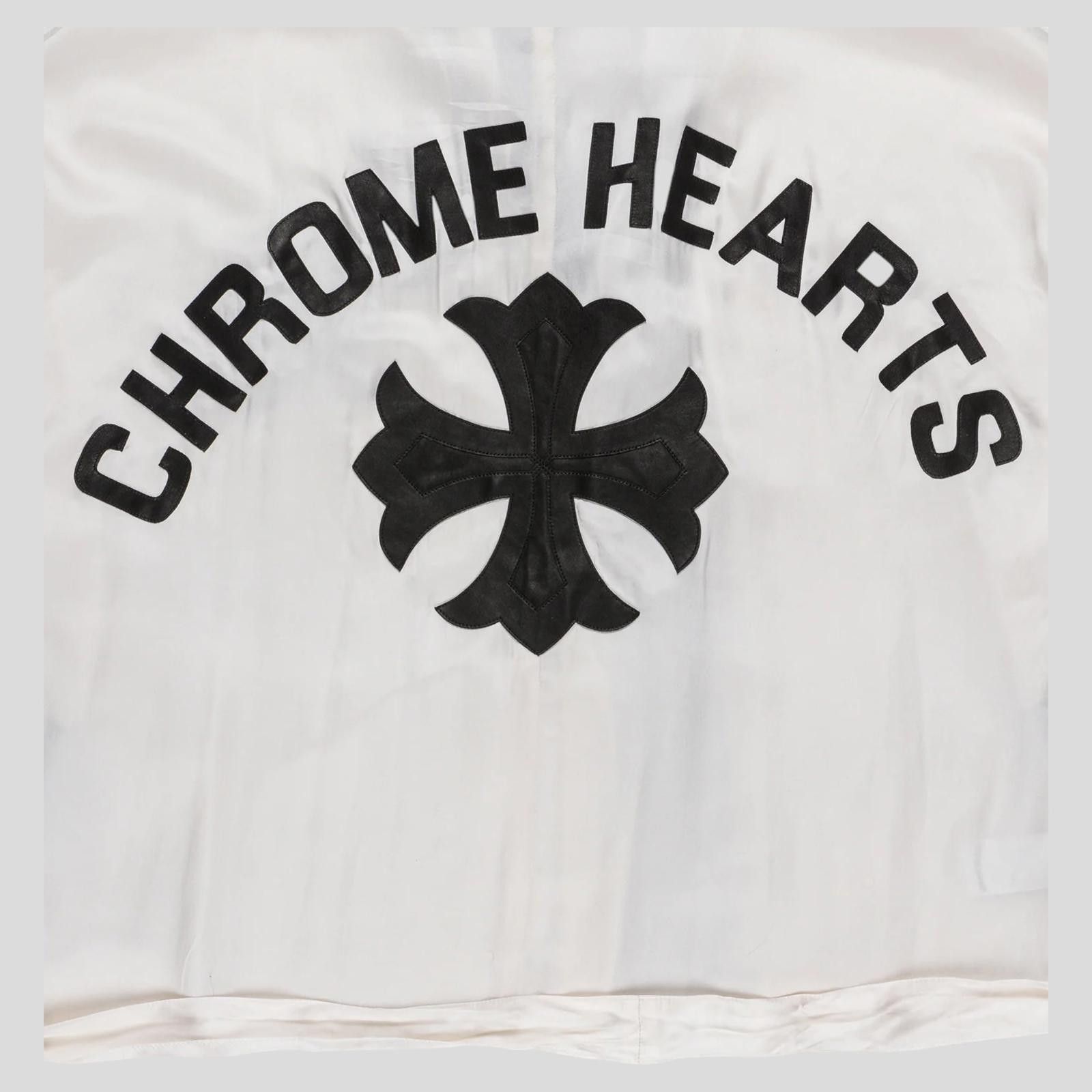 Chrome Hearts Chrome Hearts Silk & Leather Boxing Robe Size ONE SIZE - 3 Thumbnail
